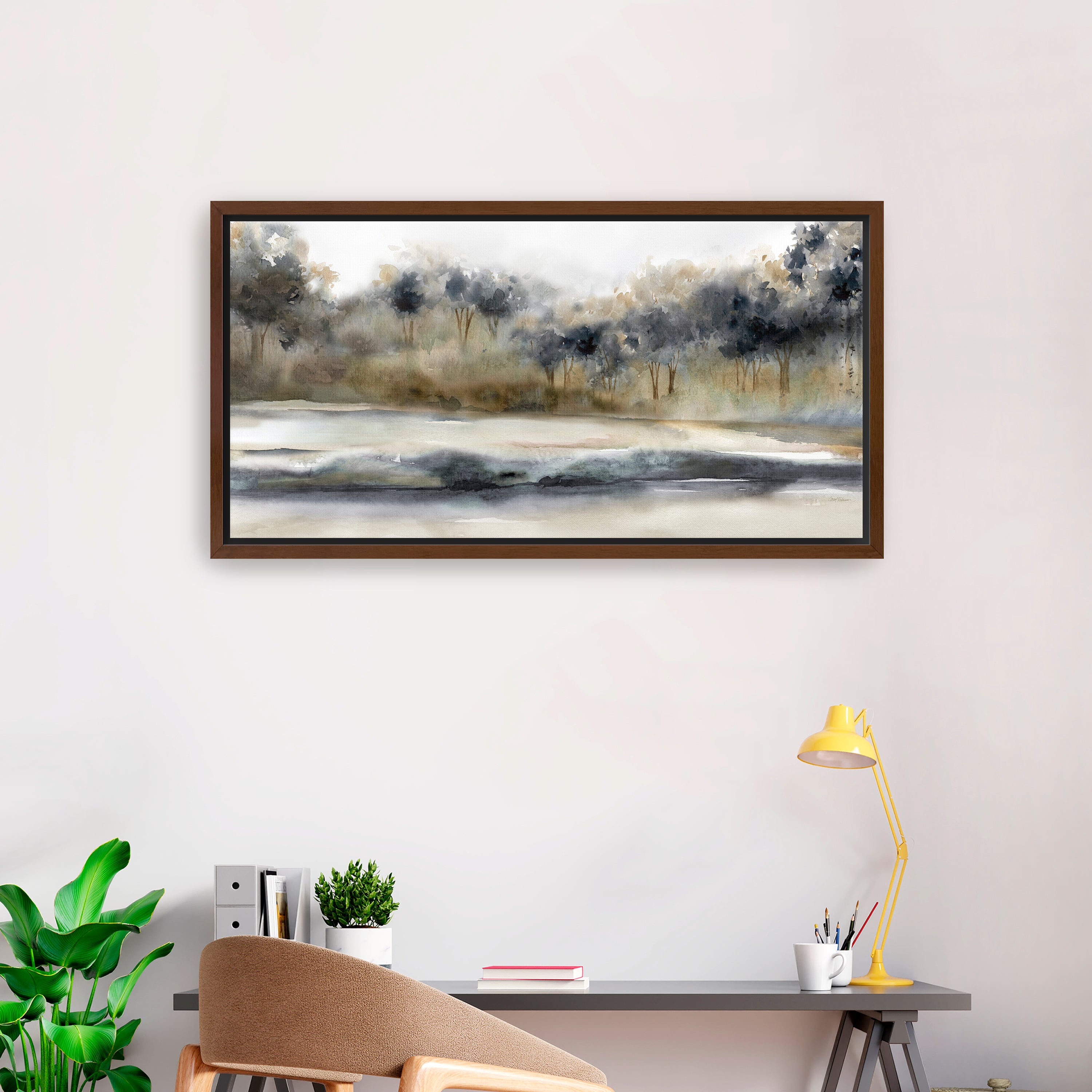 Silent River Canvas Giclee