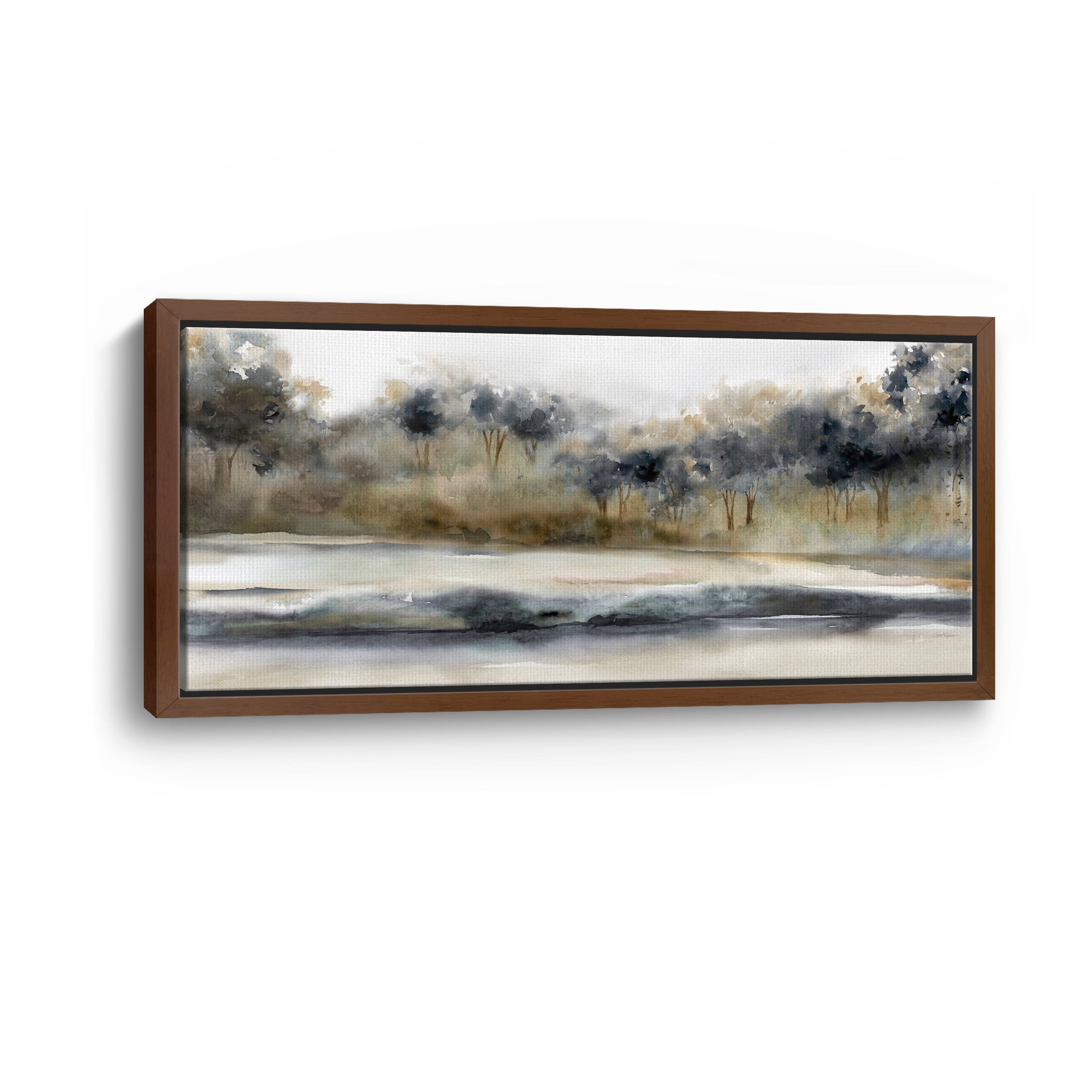 Silent River Canvas Giclee