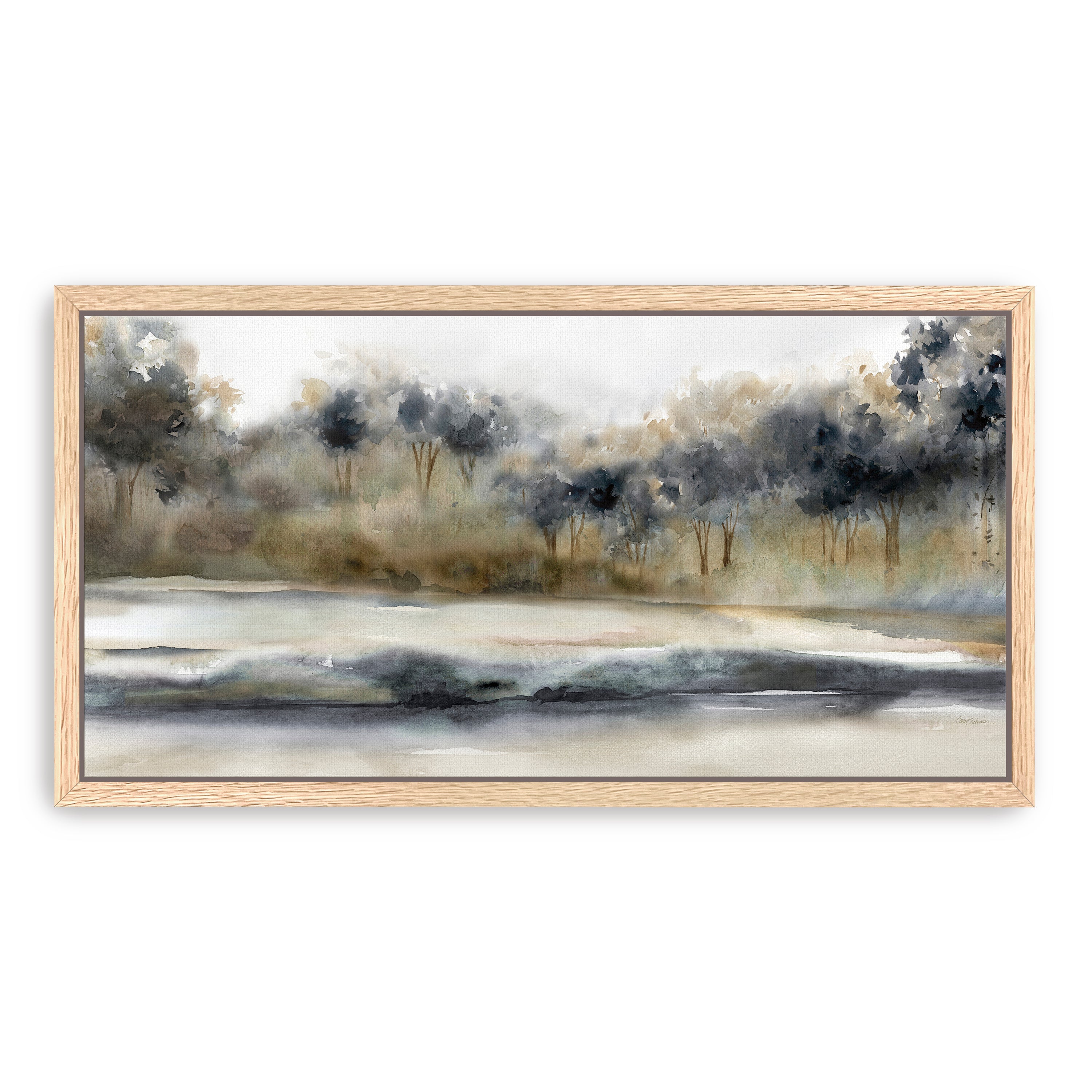 Silent River Canvas Giclee