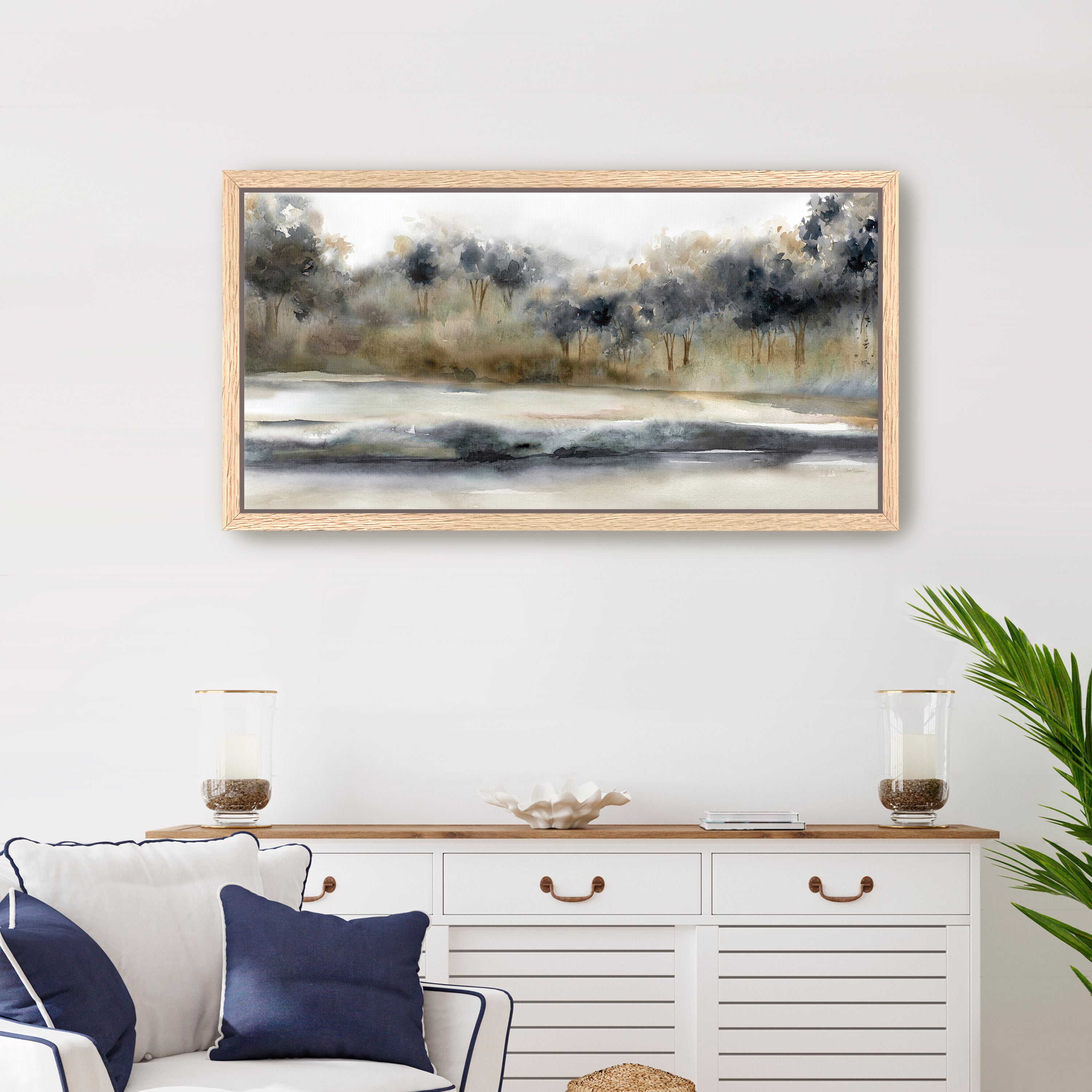 Silent River Canvas Giclee