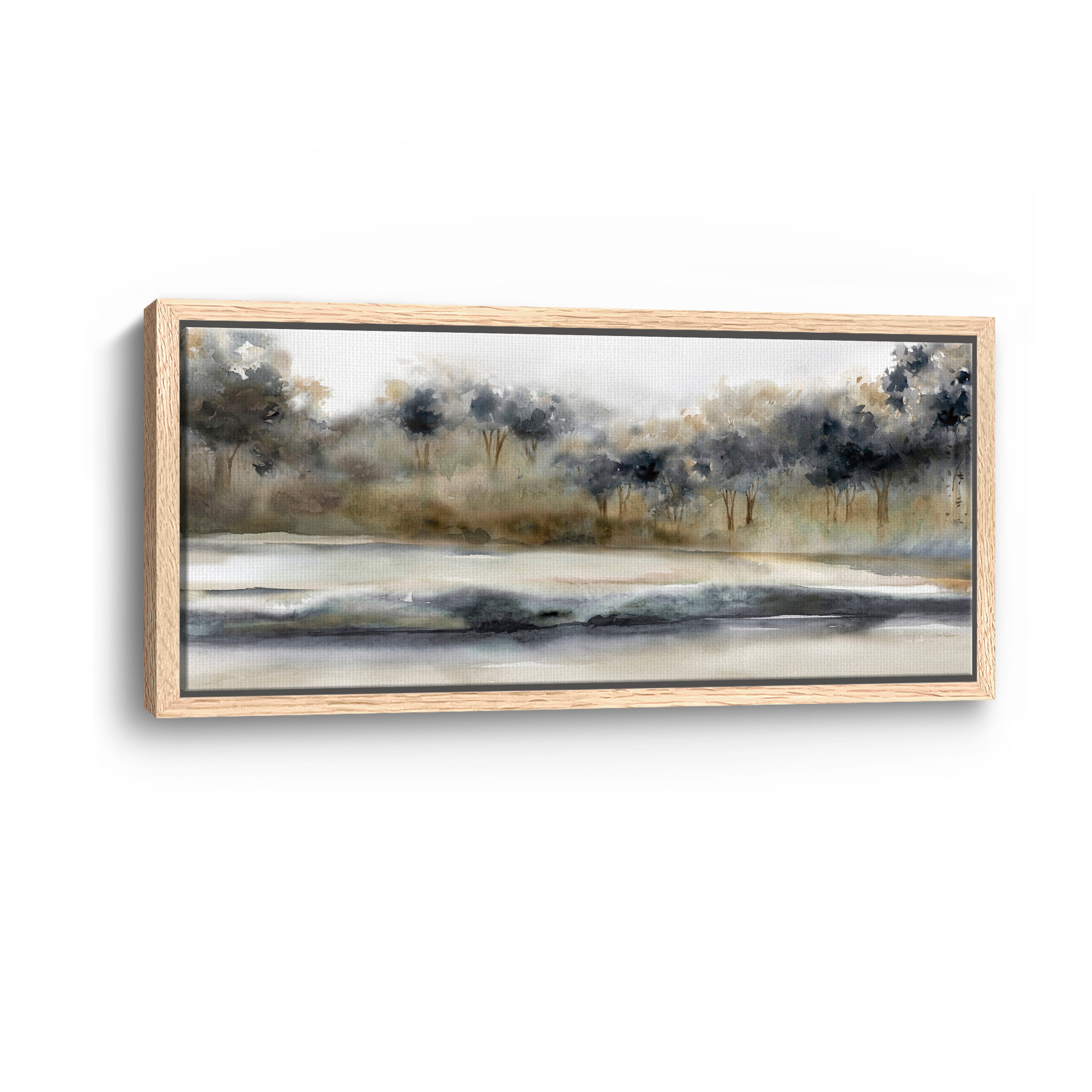 Silent River Canvas Giclee