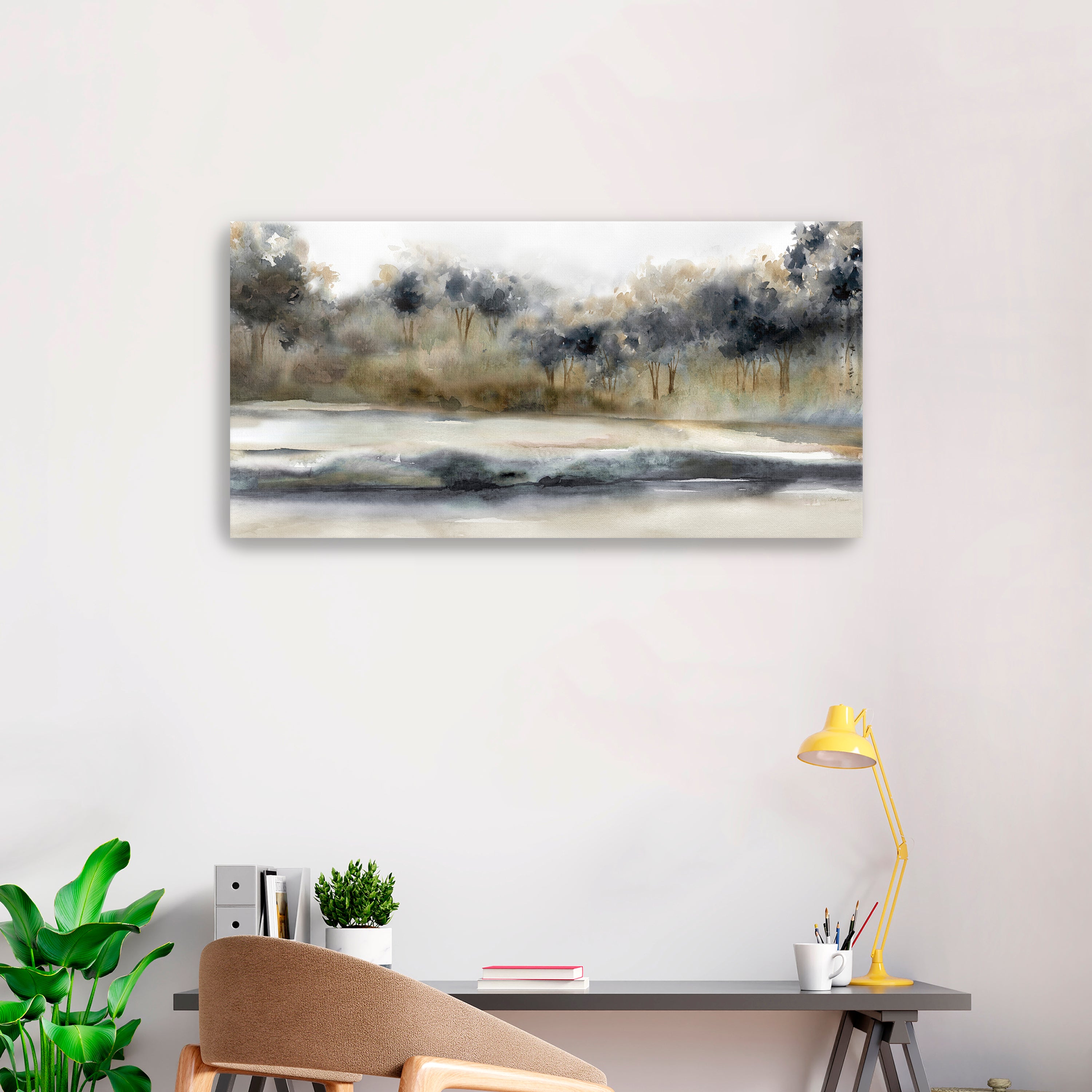 Silent River Canvas Giclee