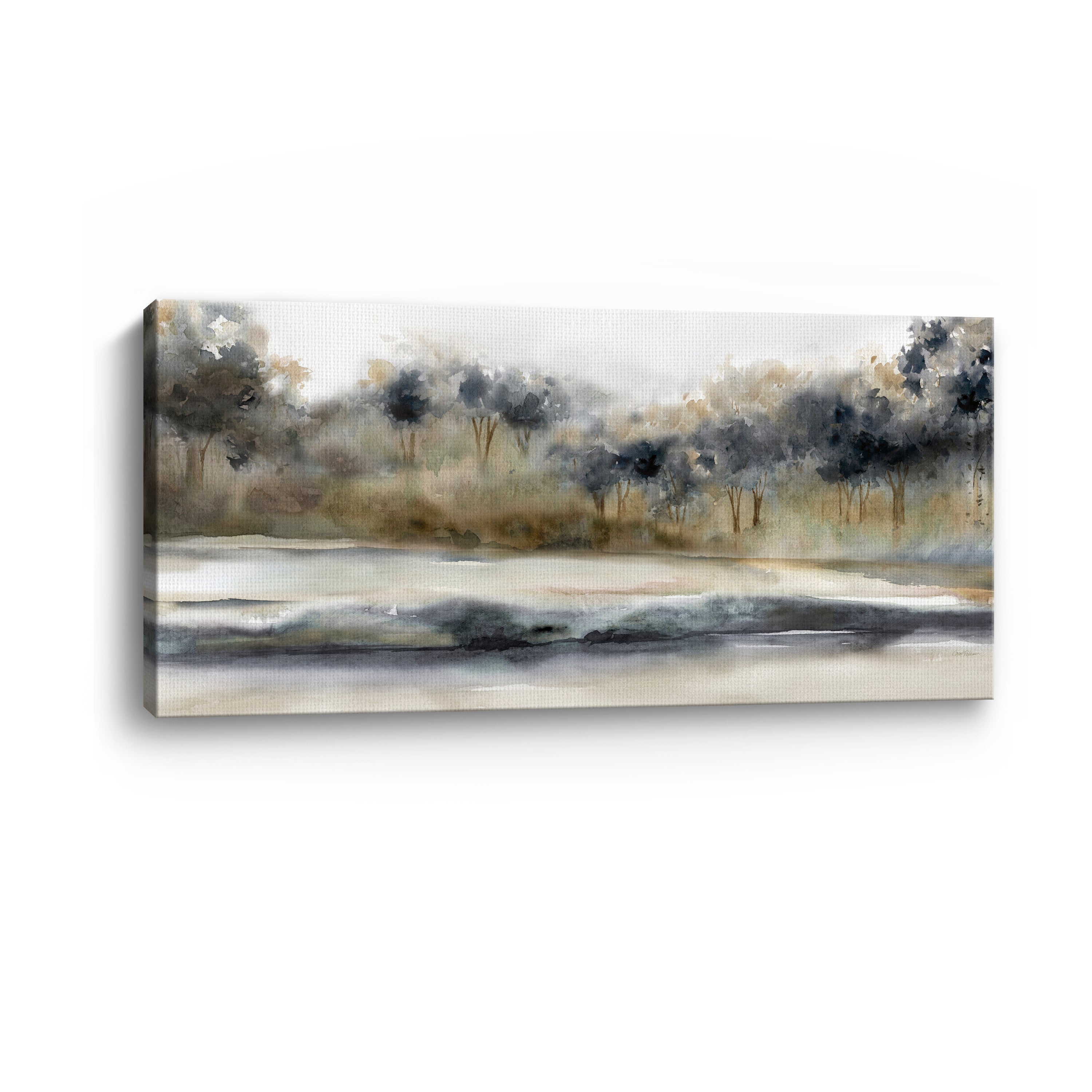 Silent River Canvas Giclee