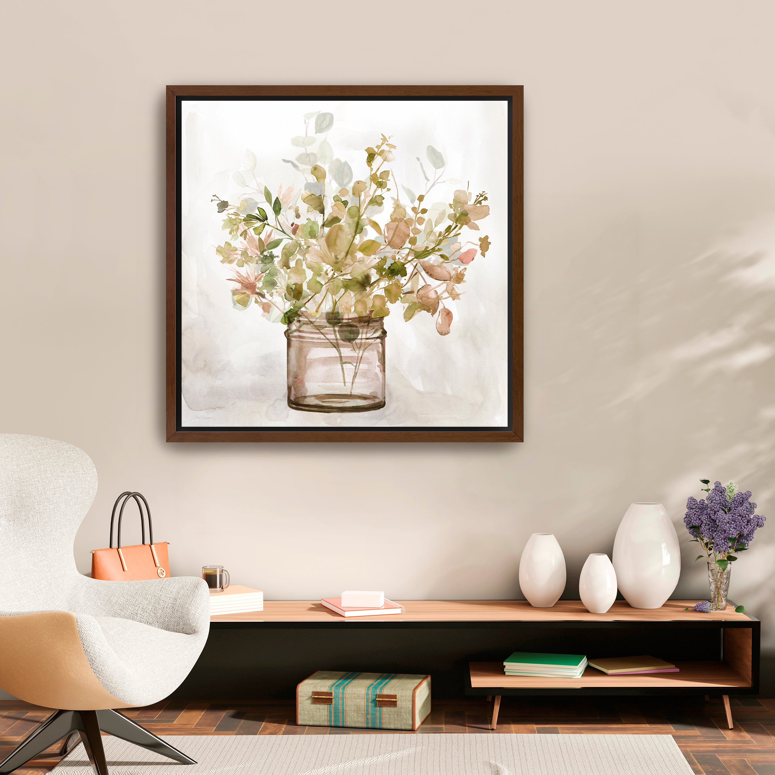 Earthy Garden II Canvas Giclee
