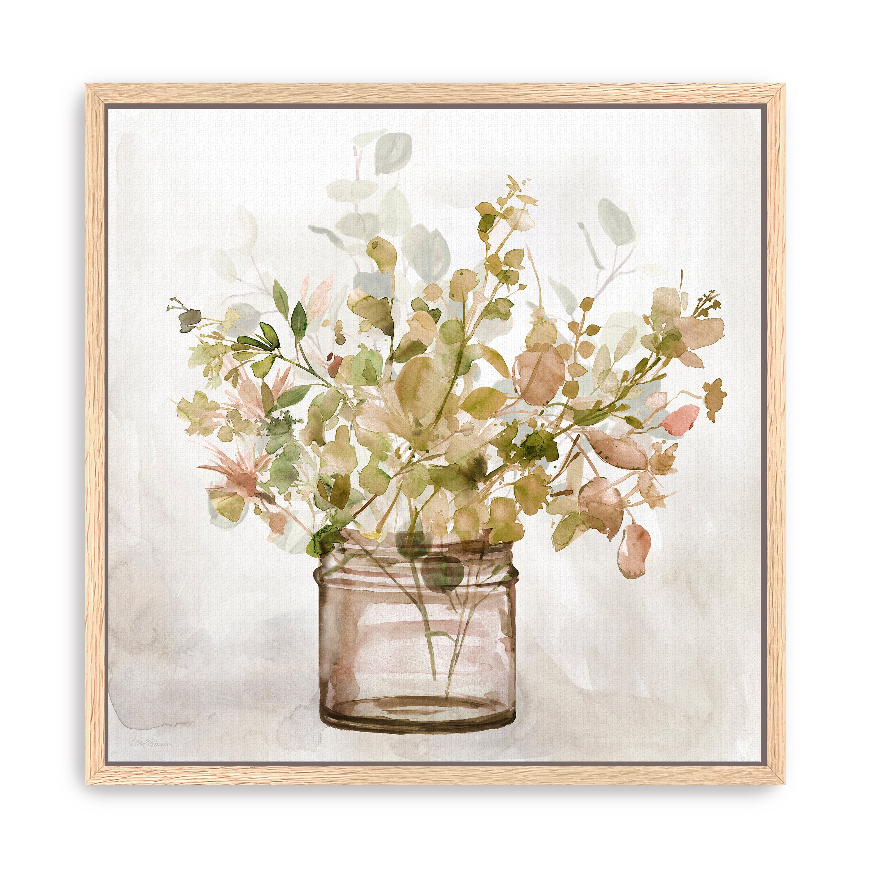 Earthy Garden II Canvas Giclee