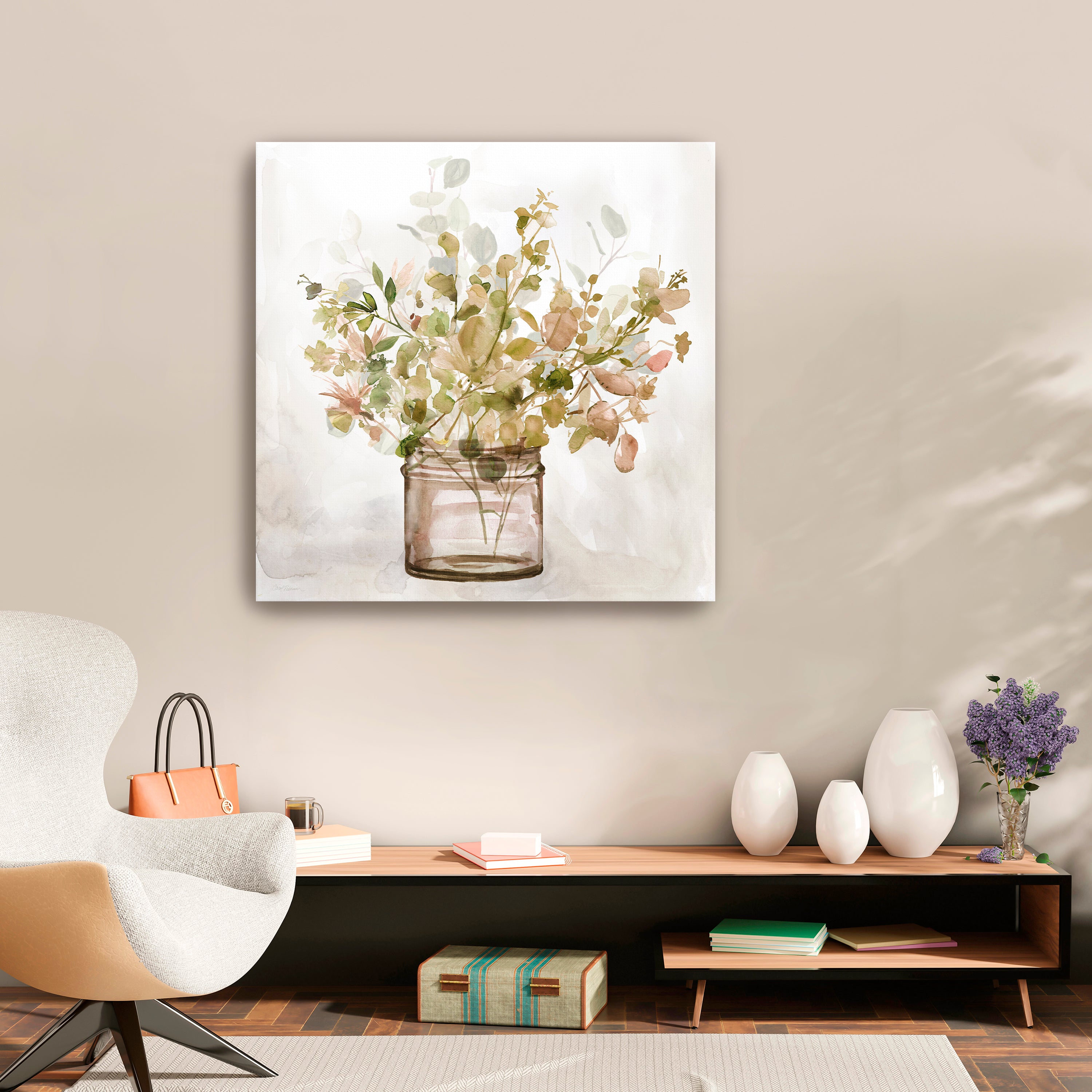 Earthy Garden II Canvas Giclee