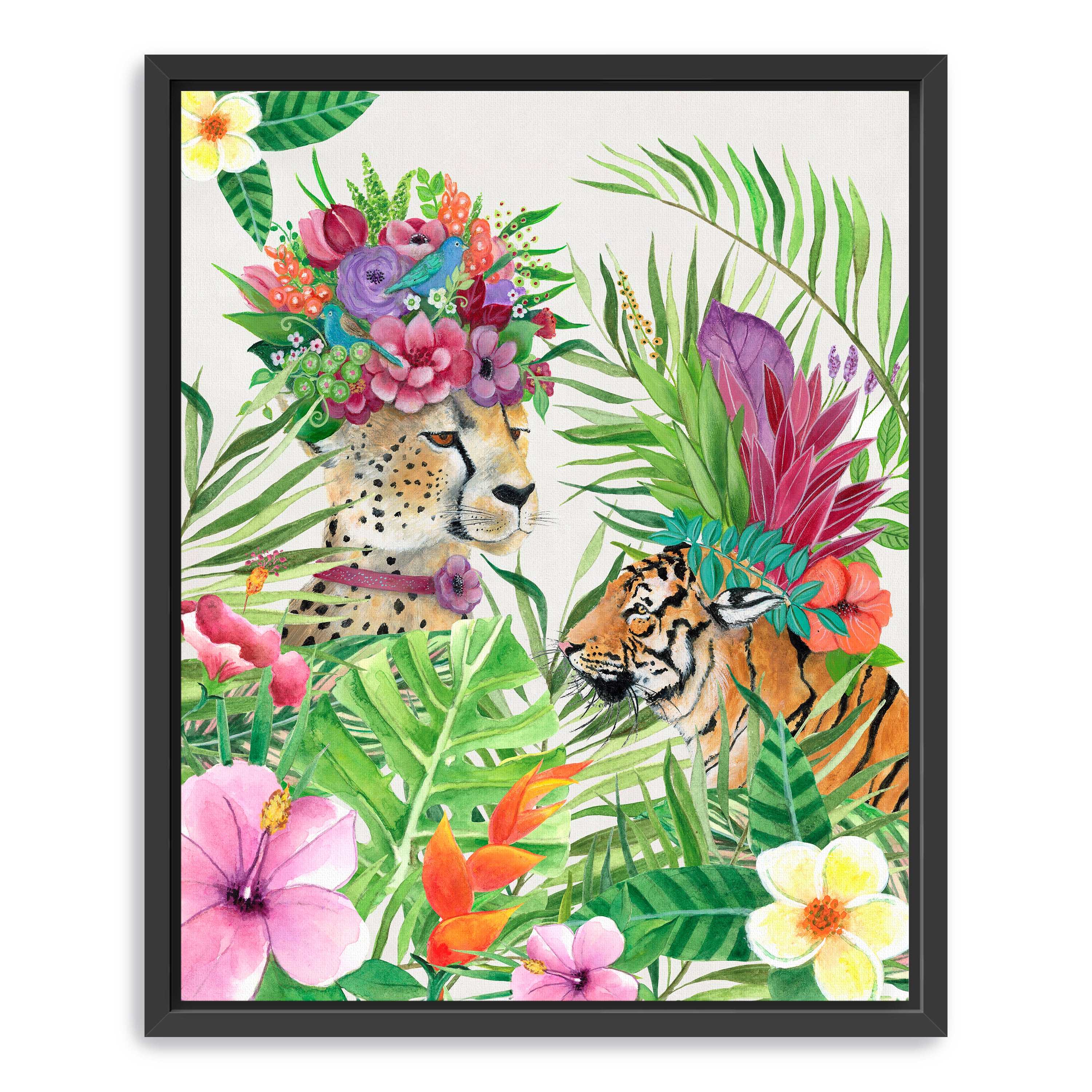 Jungle Royale I Canvas Giclee