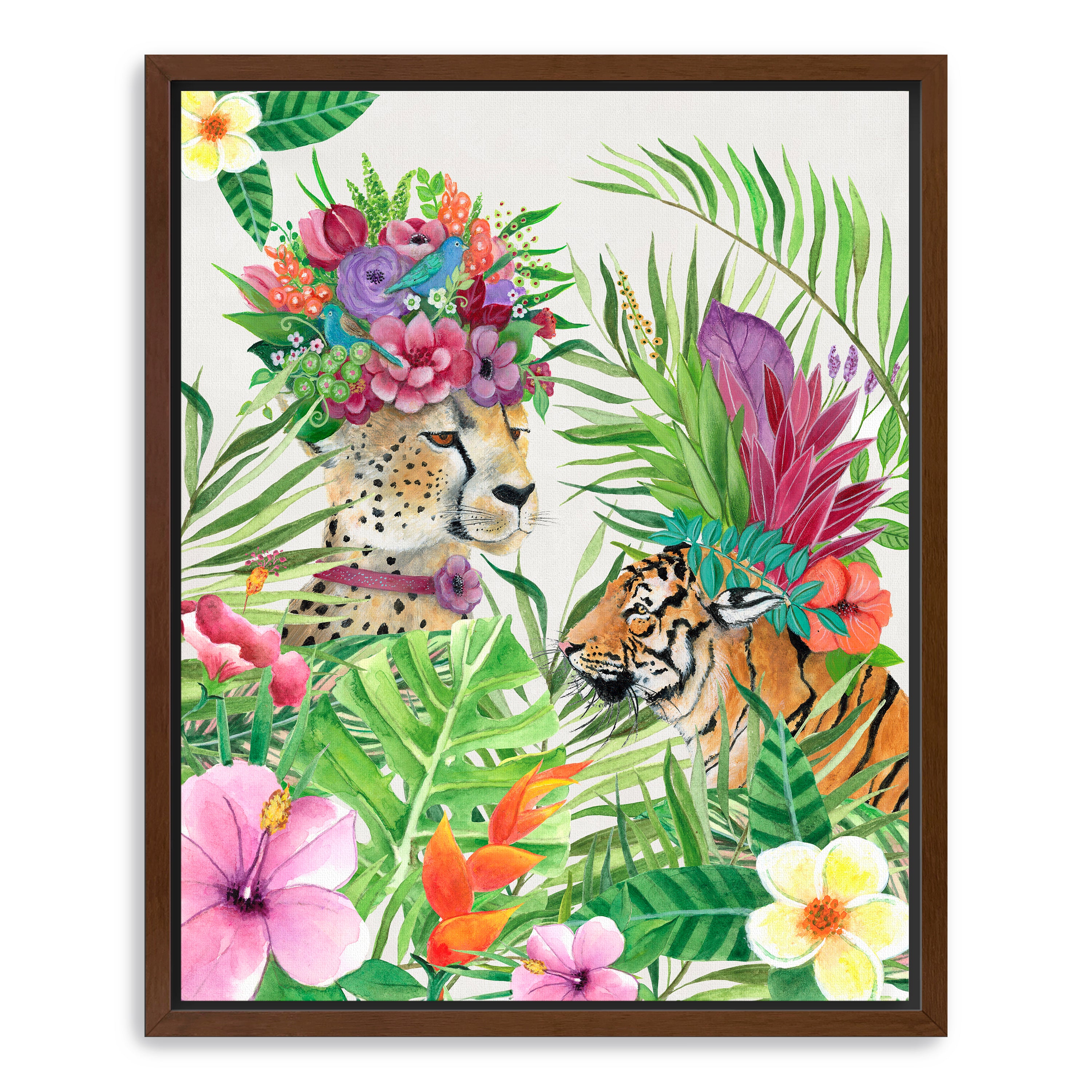 Jungle Royale I Canvas Giclee