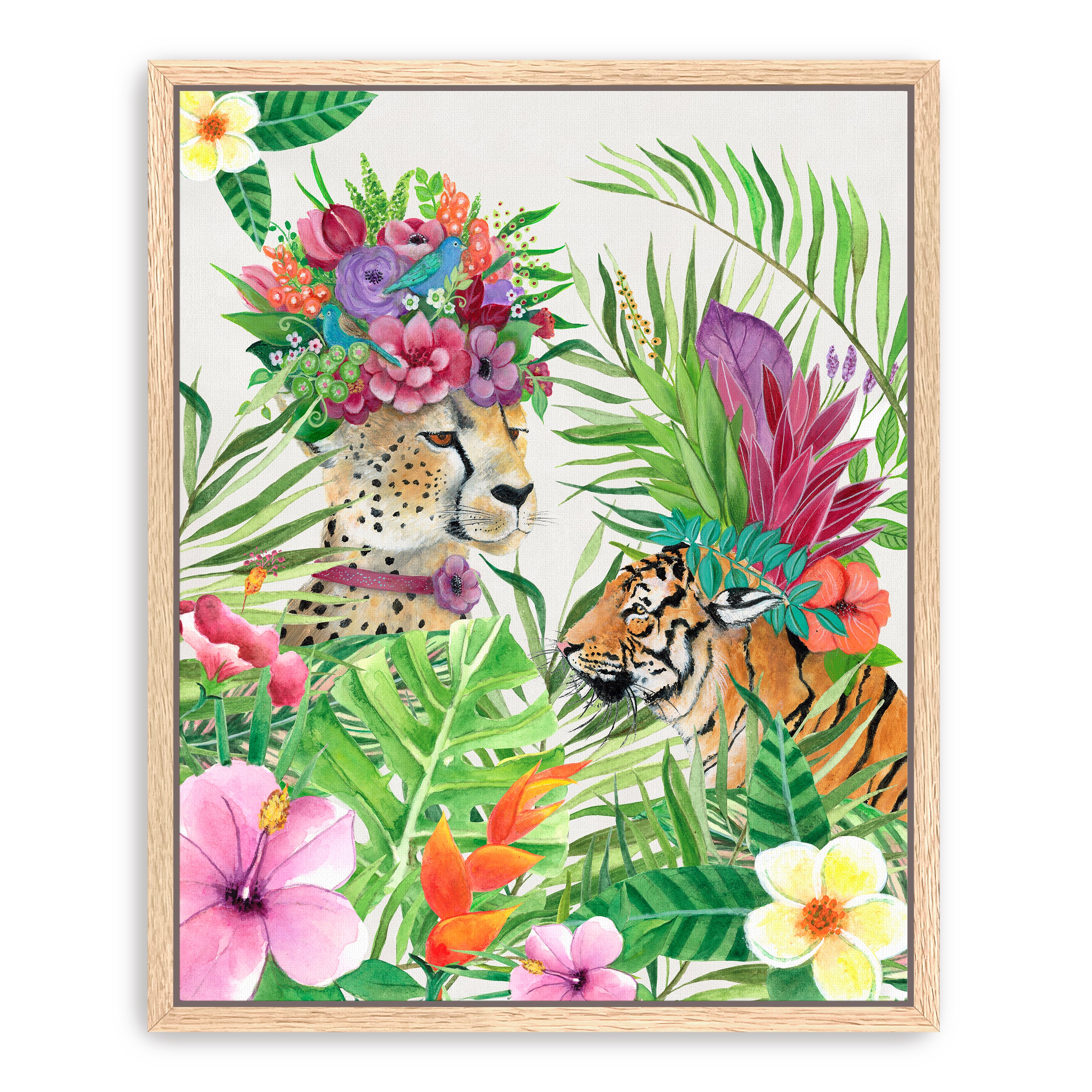 Jungle Royale I Canvas Giclee