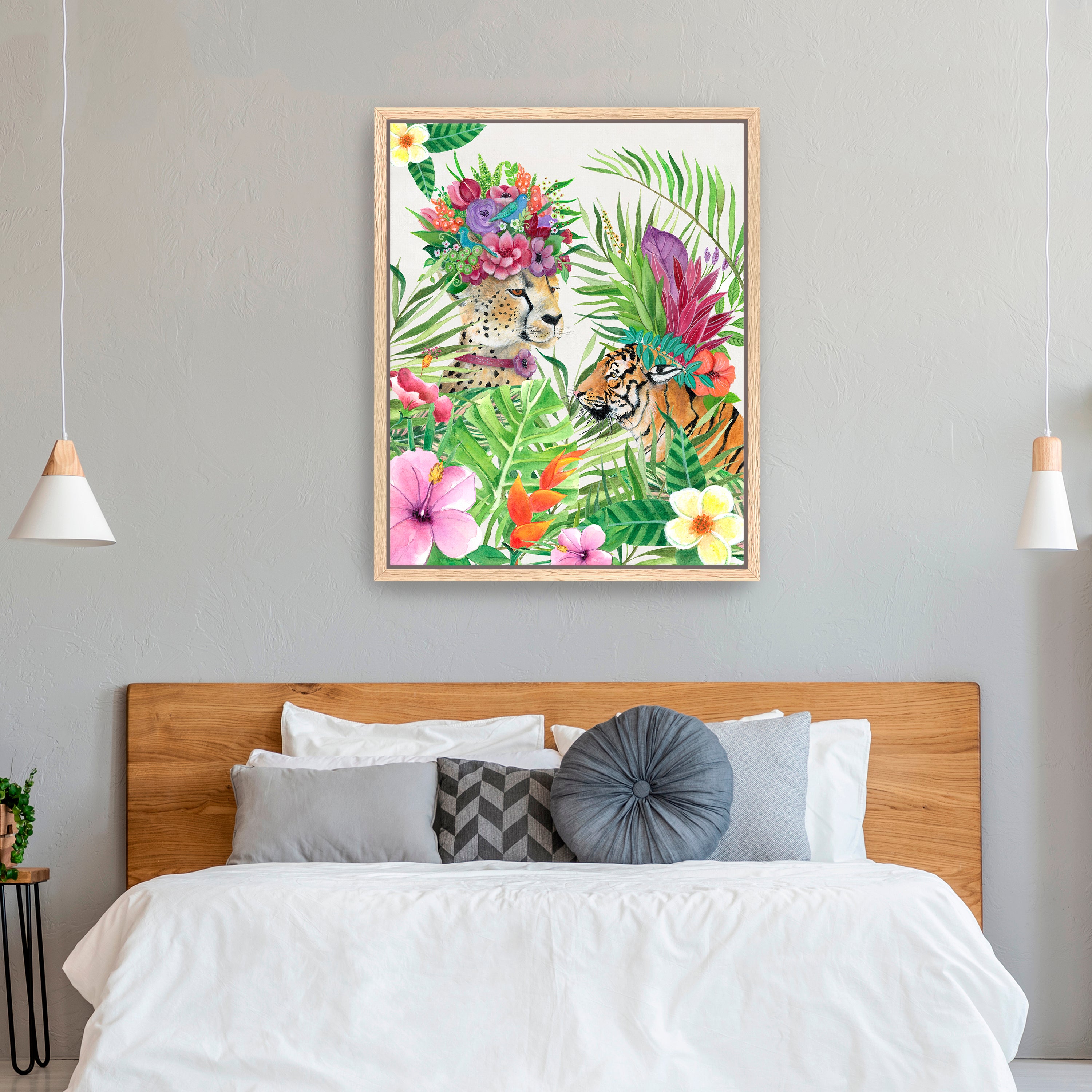 Jungle Royale I Canvas Giclee