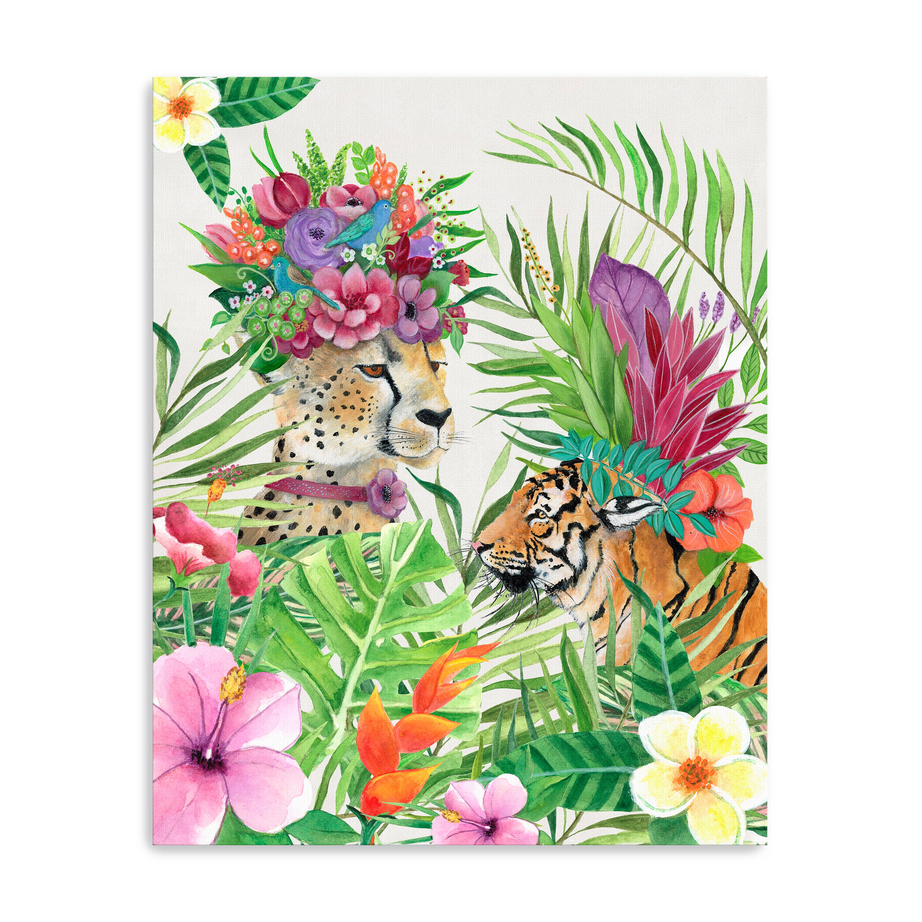 Jungle Royale I Canvas Giclee