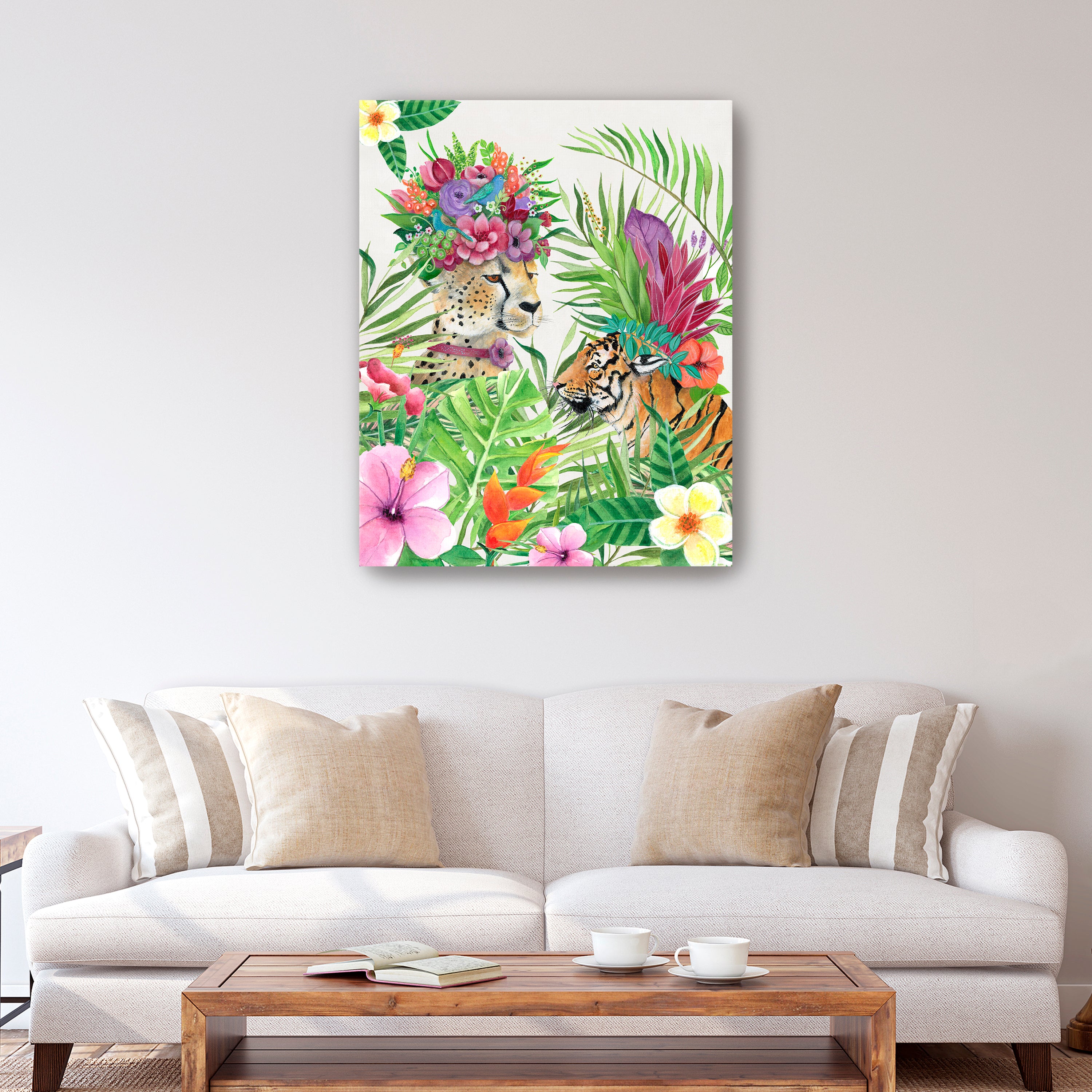 Jungle Royale I Canvas Giclee