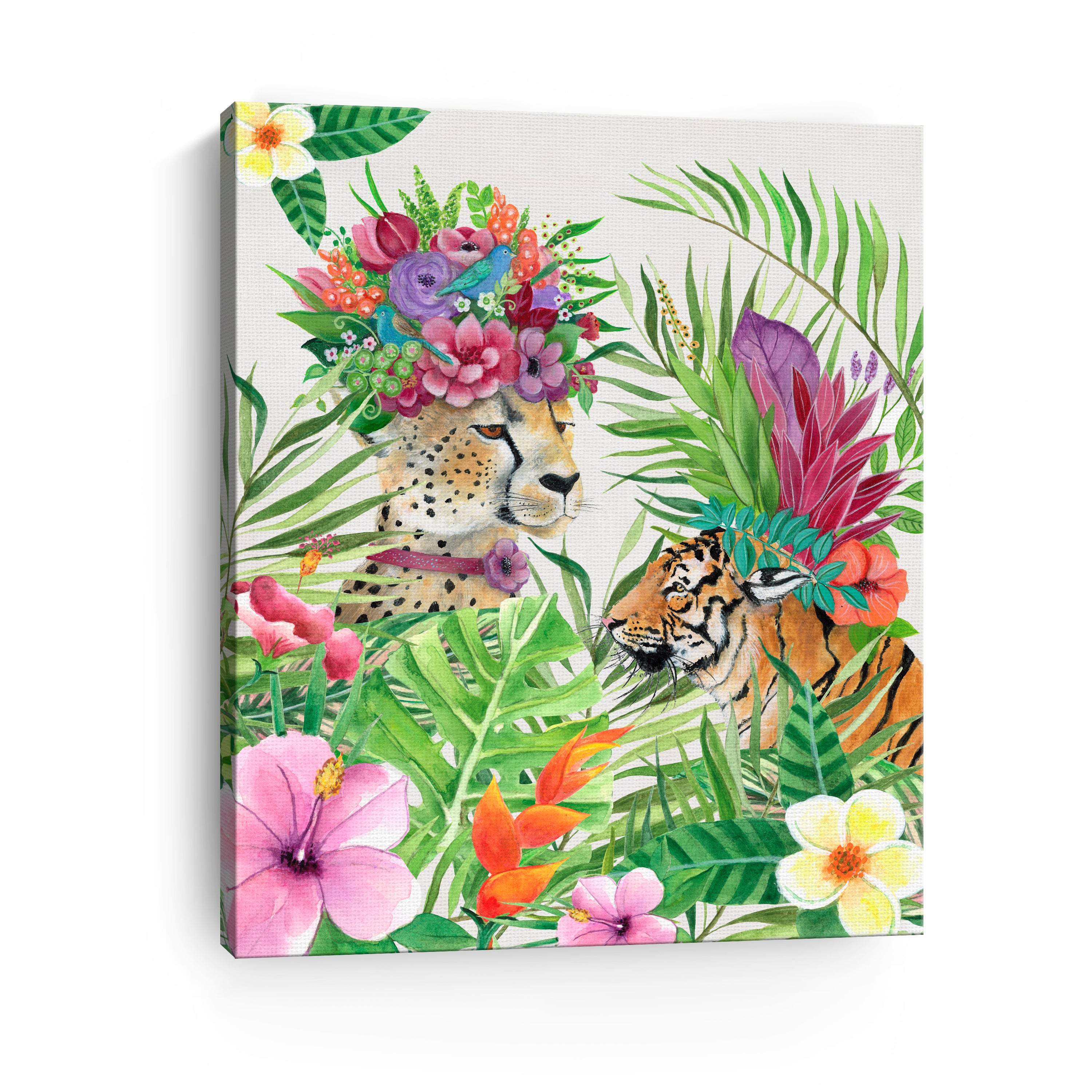 Jungle Royale I Canvas Giclee