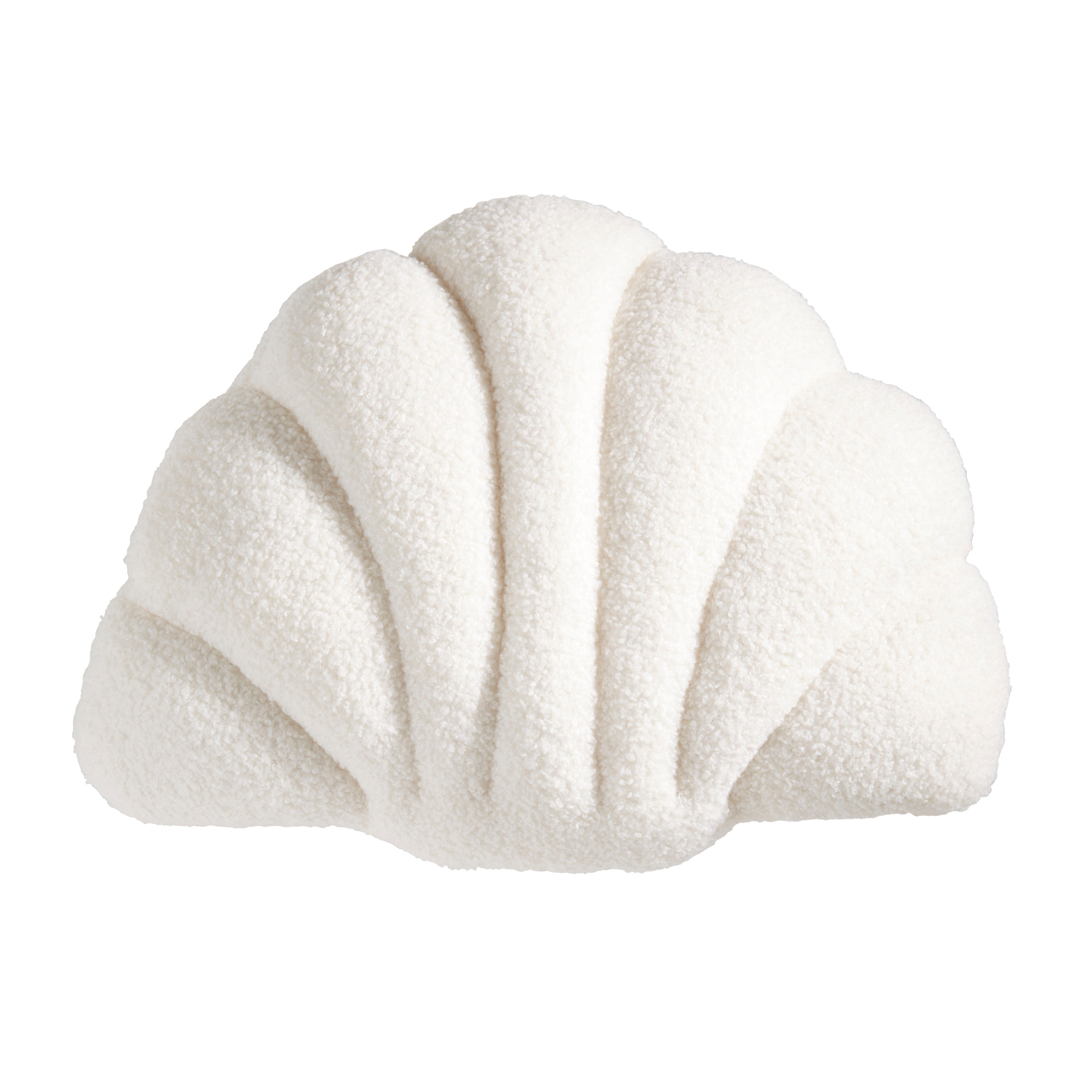 Seashell Shorescape Poly Filled Throw Pillow