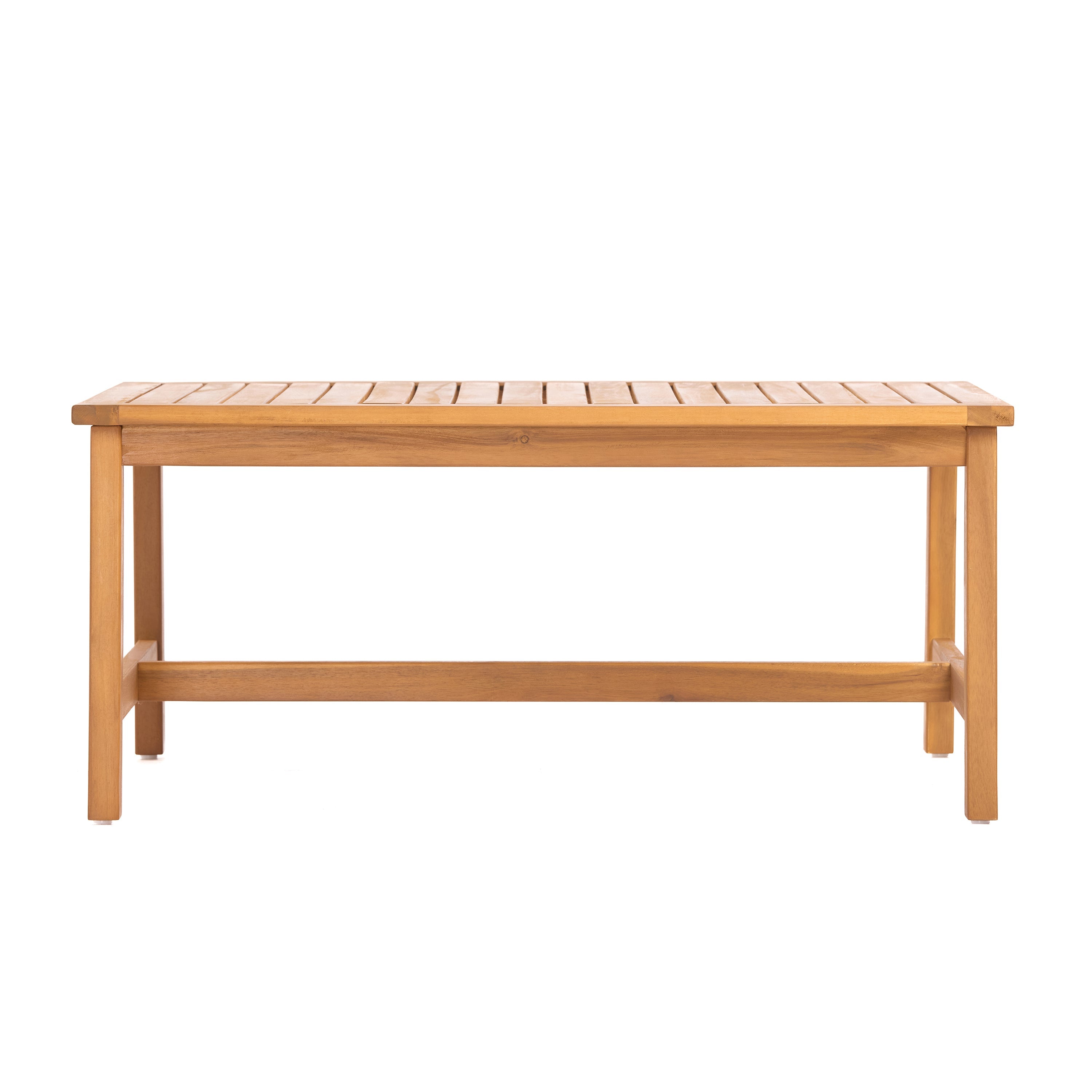 Khali 2 Piece Acacia Wood Outdoor Sofa Set with Cushions