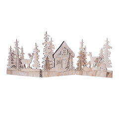 Winter Forest Scene Trifold Display 23.5"