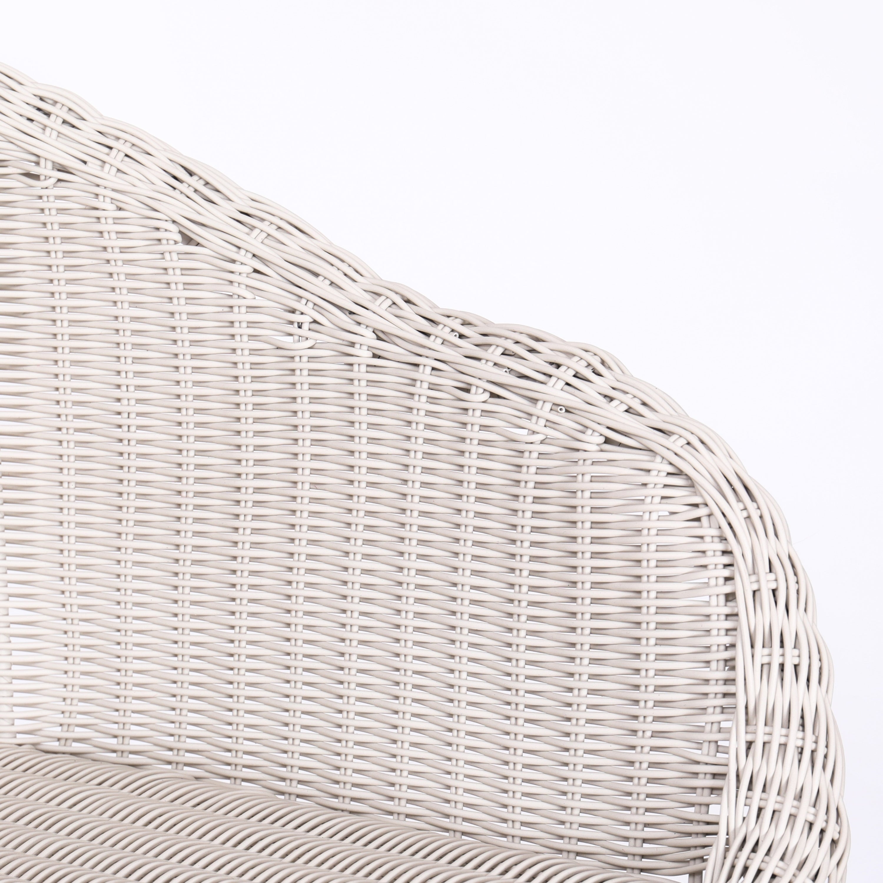 Ladd Outdoor Metal Wicker Barstool, Set of 2