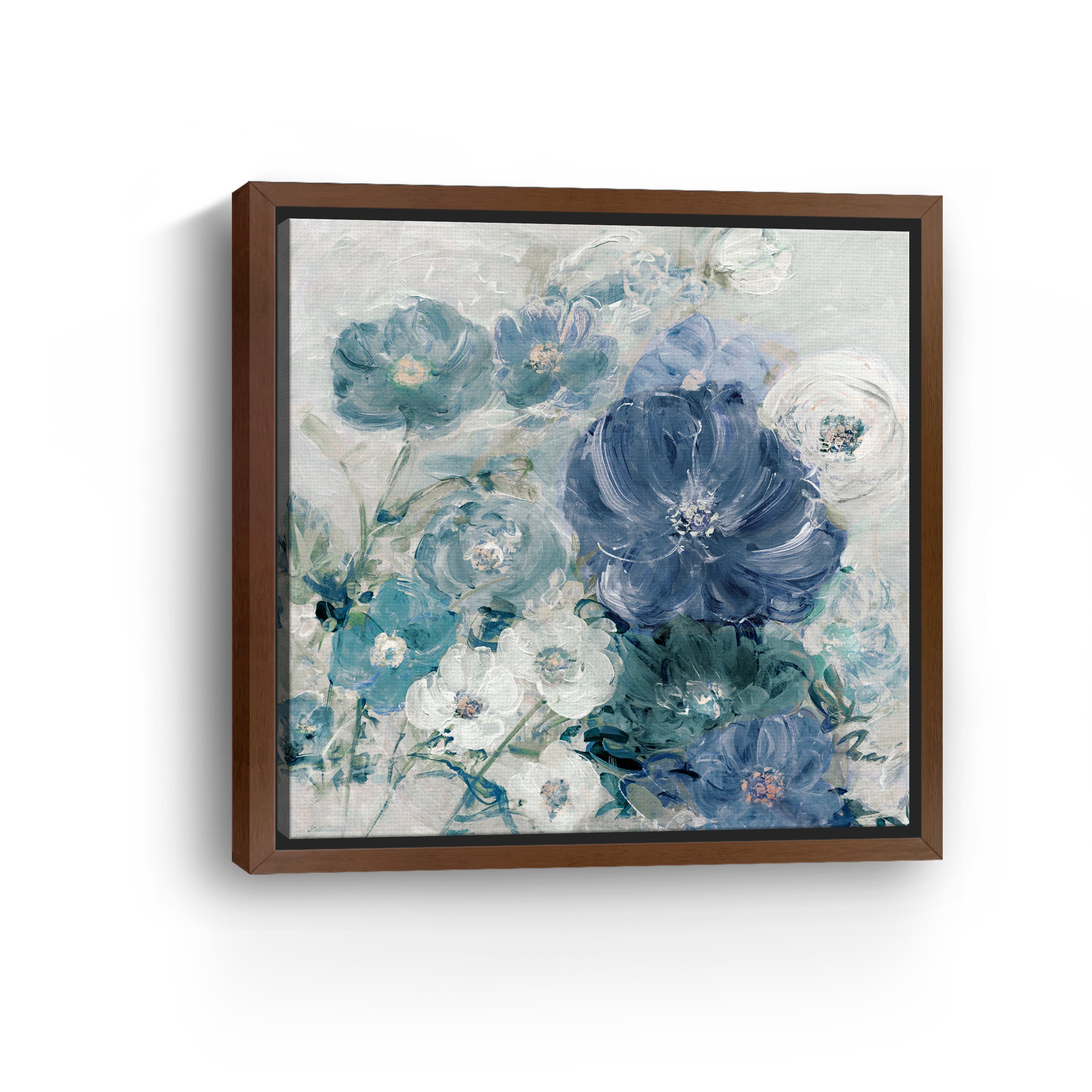Giardino Blu Canvas Giclee