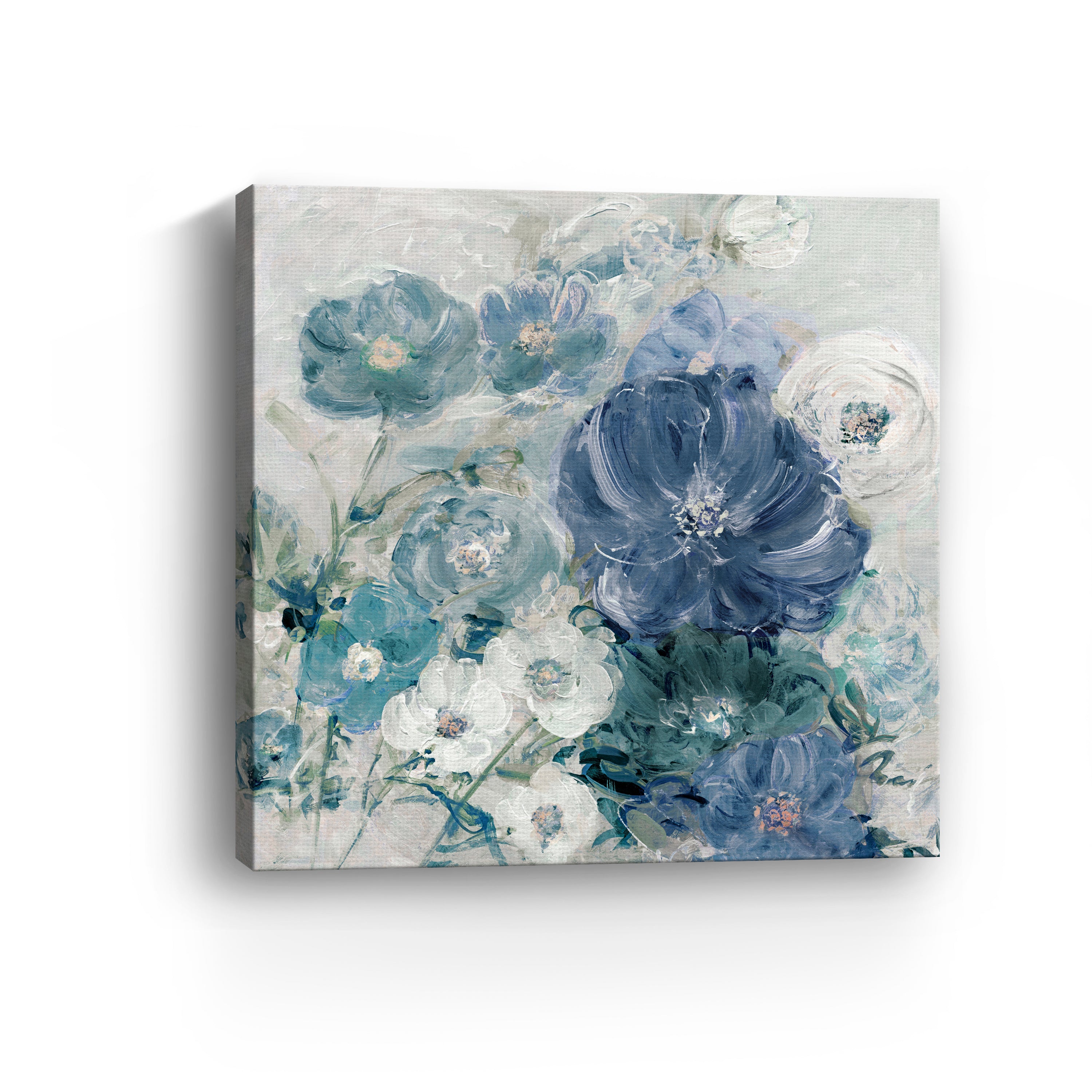 Giardino Blu Canvas Giclee