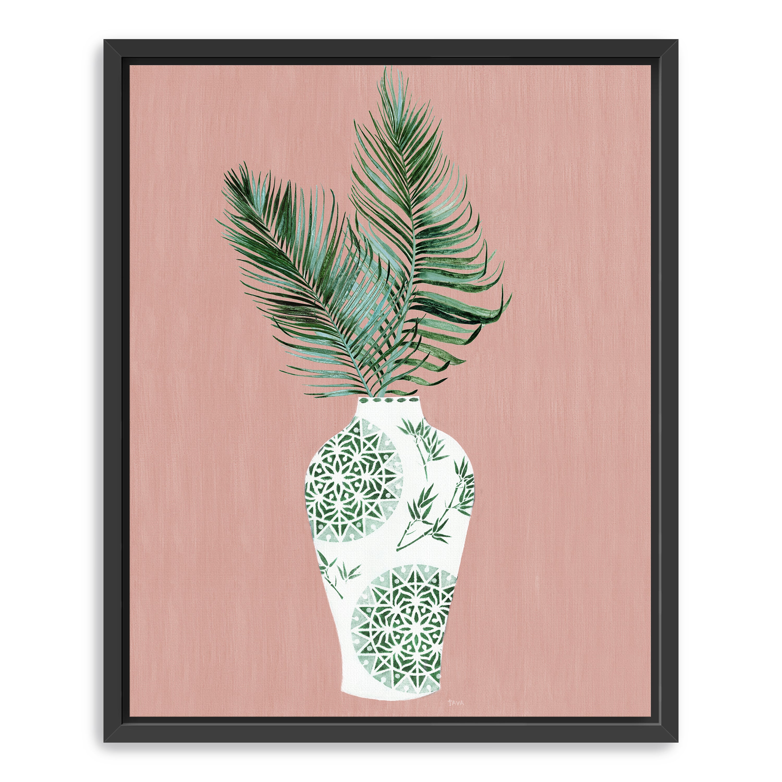 Palm Arrangement II Canvas Giclee