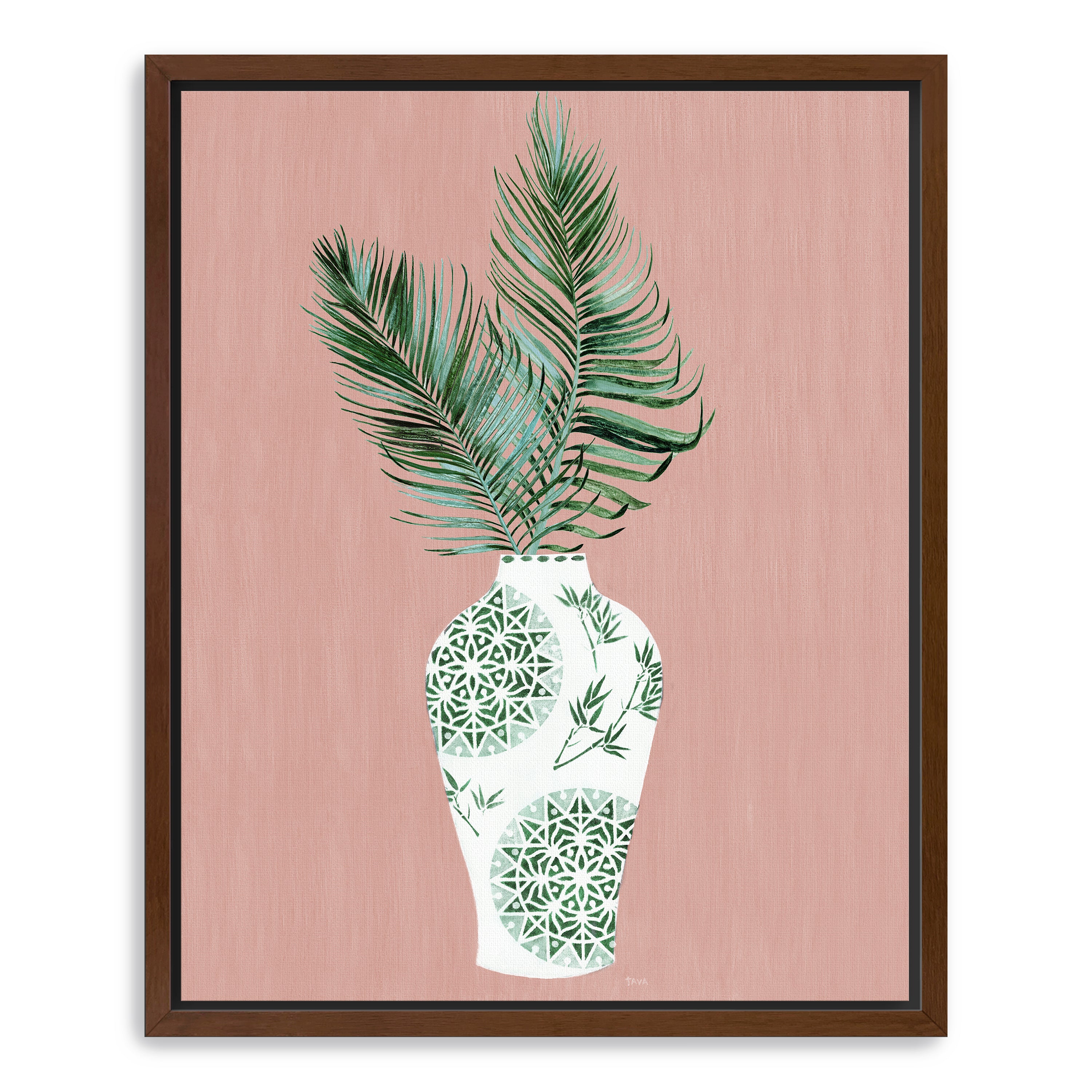 Palm Arrangement II Canvas Giclee