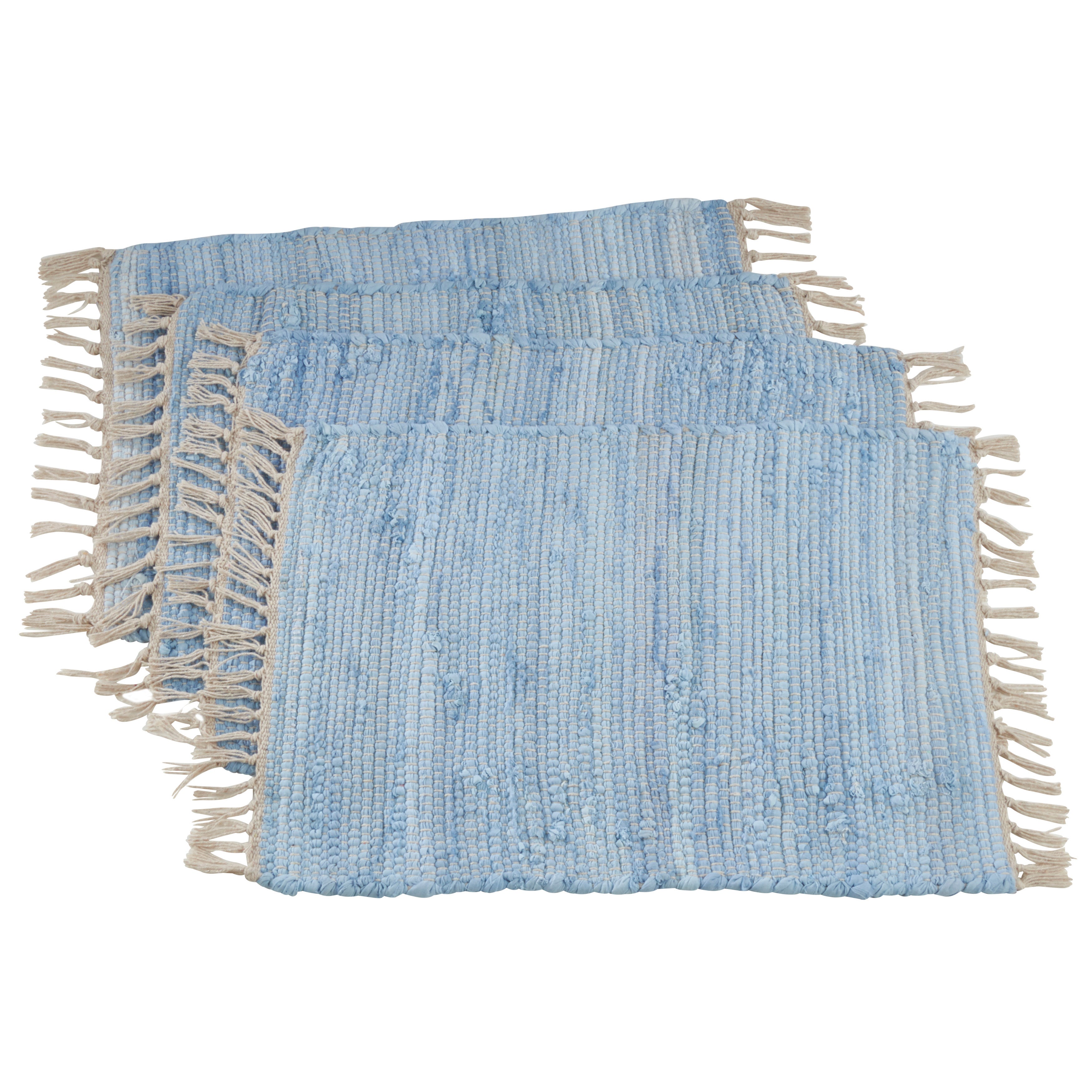 Striped Chindi Placemat, Set of 4