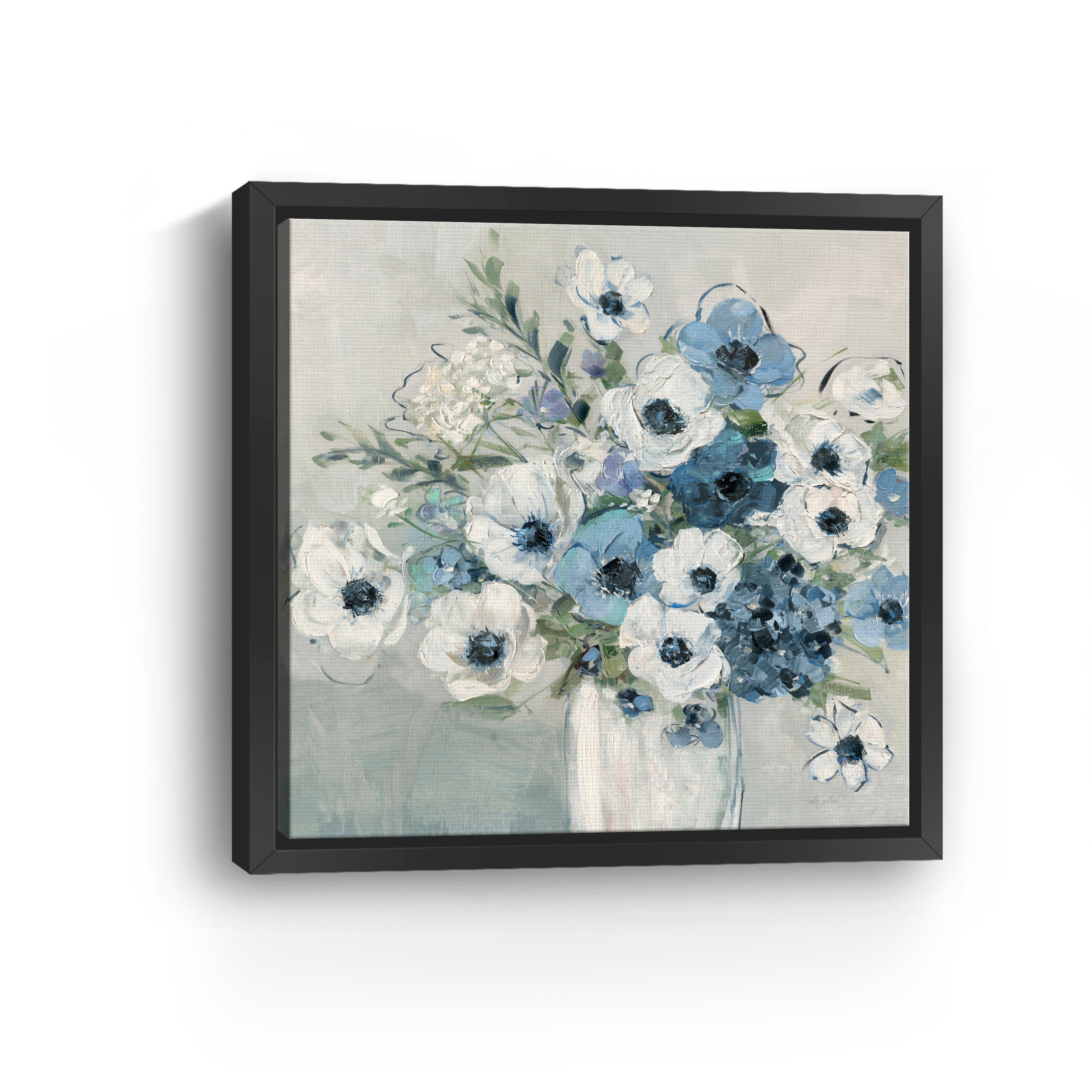Playful Anemones Canvas Giclee
