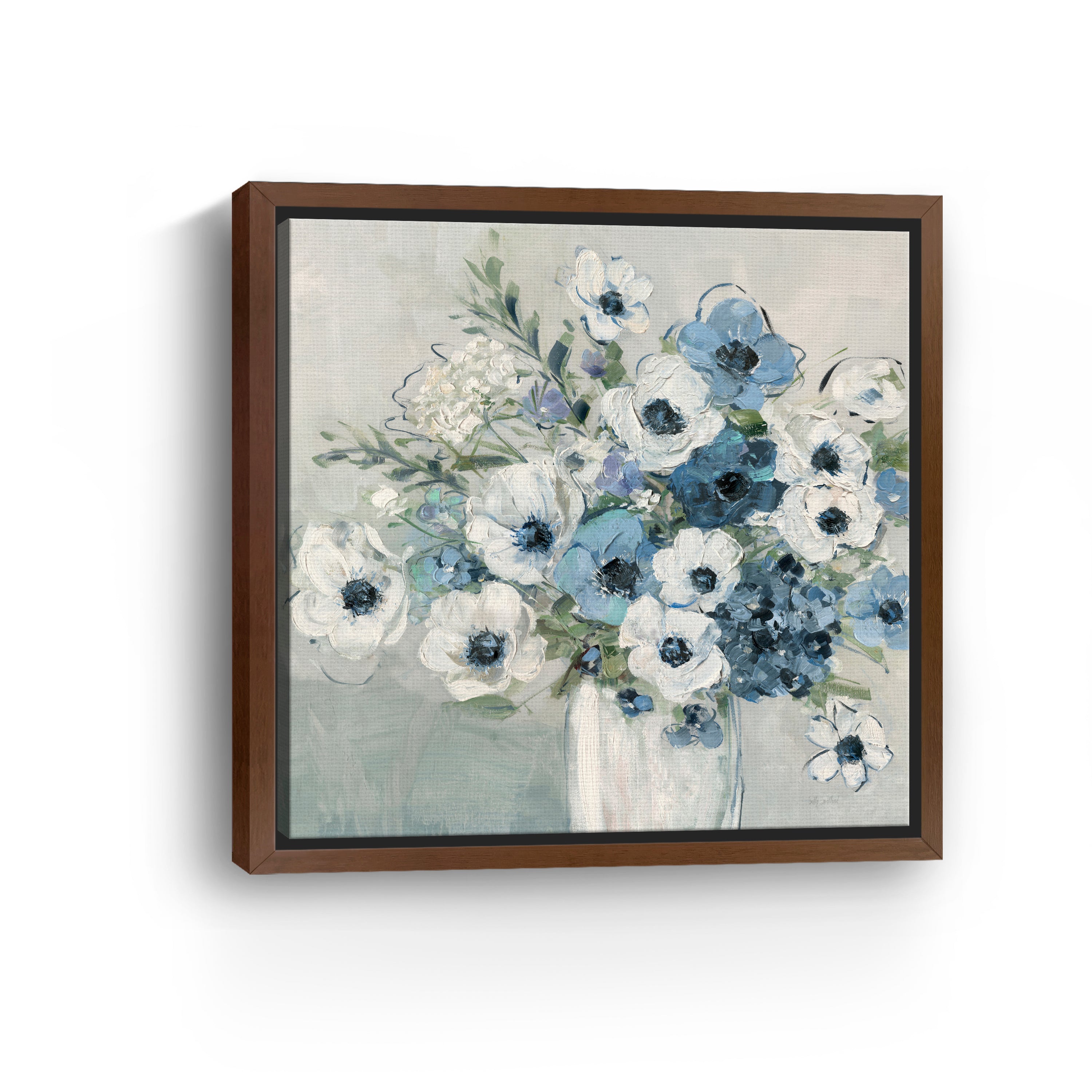 Playful Anemones Canvas Giclee