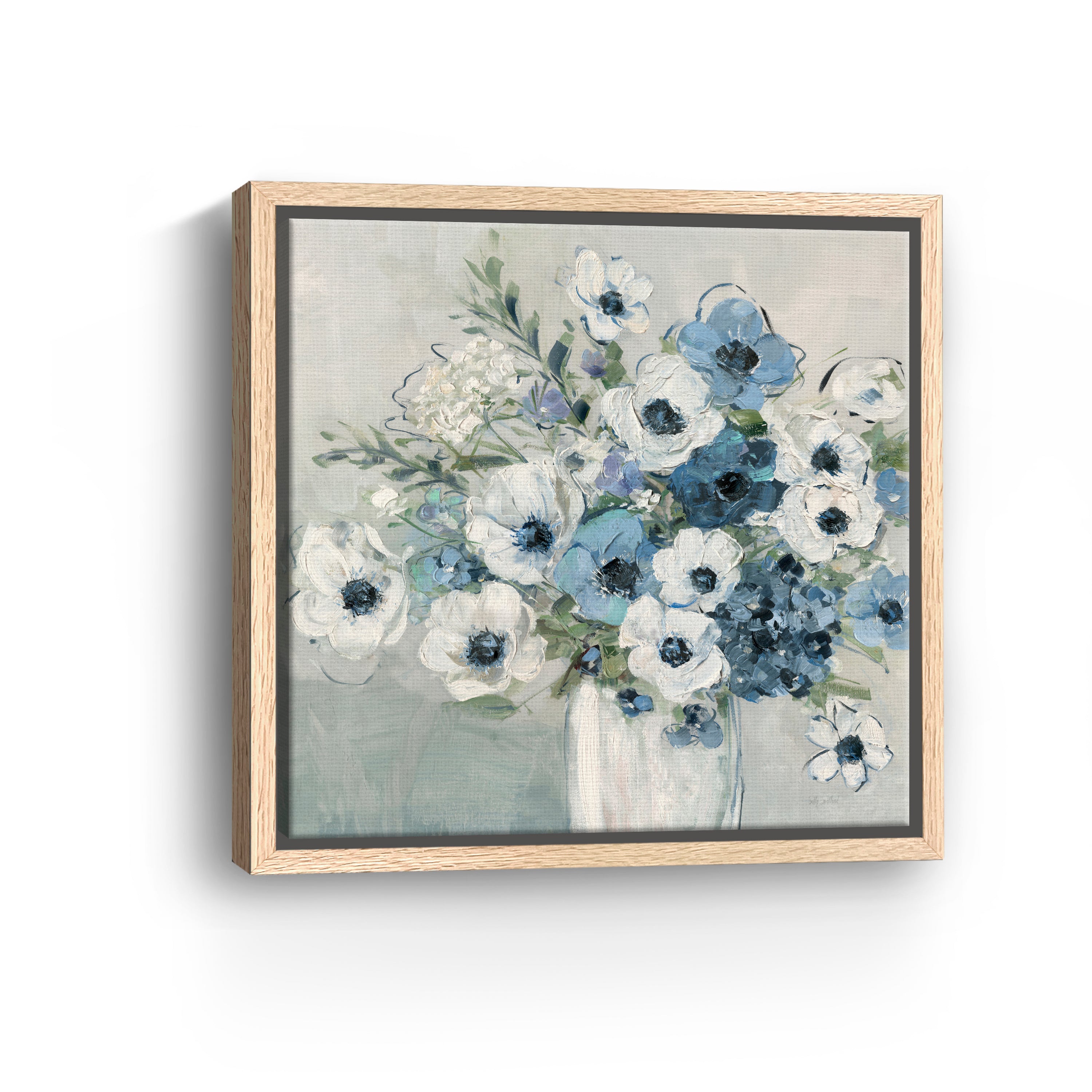 Playful Anemones Canvas Giclee