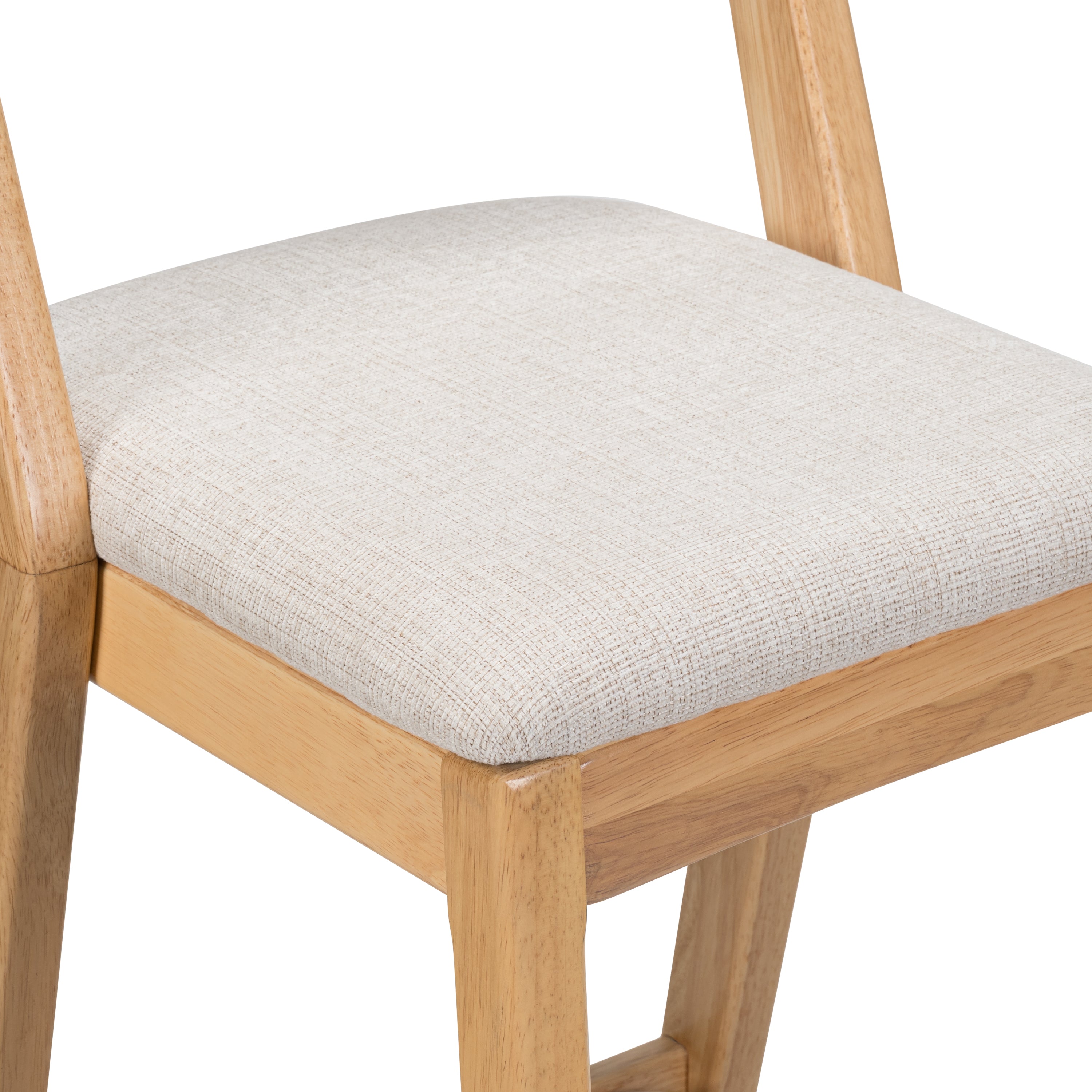 Jasper Indoor Rubberwood Barstool, Set of 2