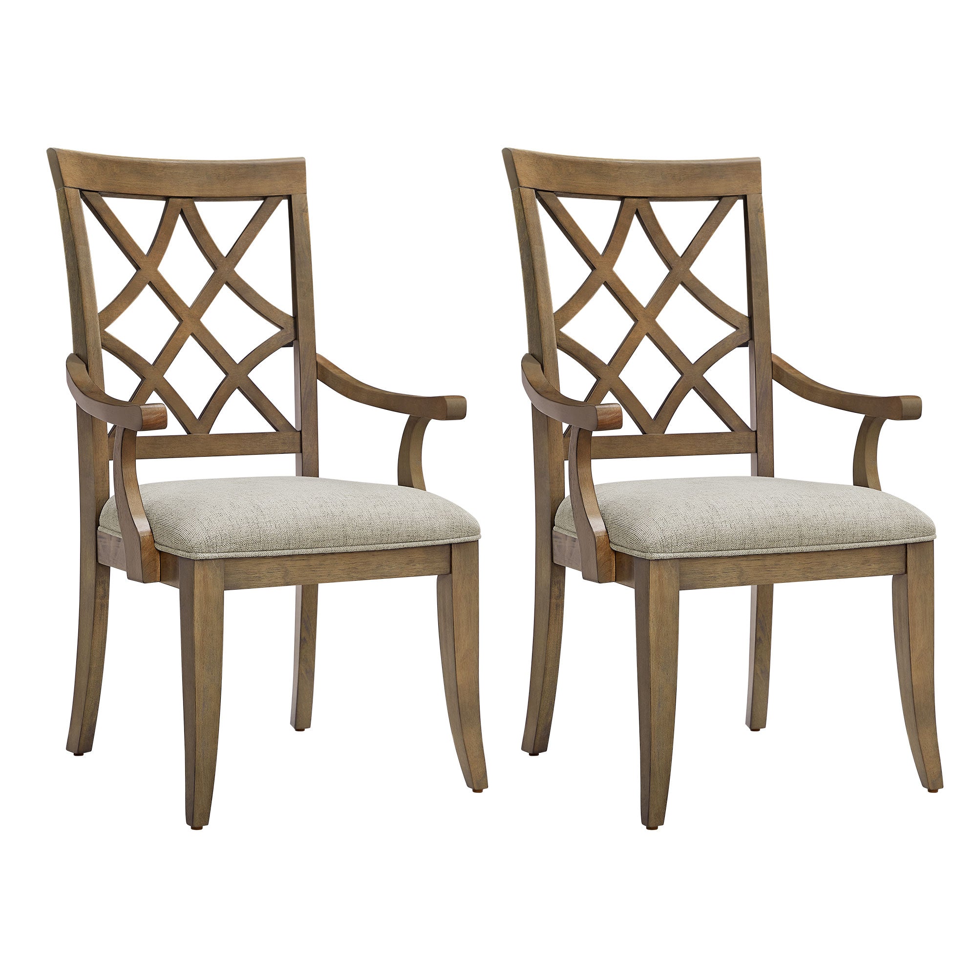 7-Piece Mid Century Extendable Wooden Dining Set