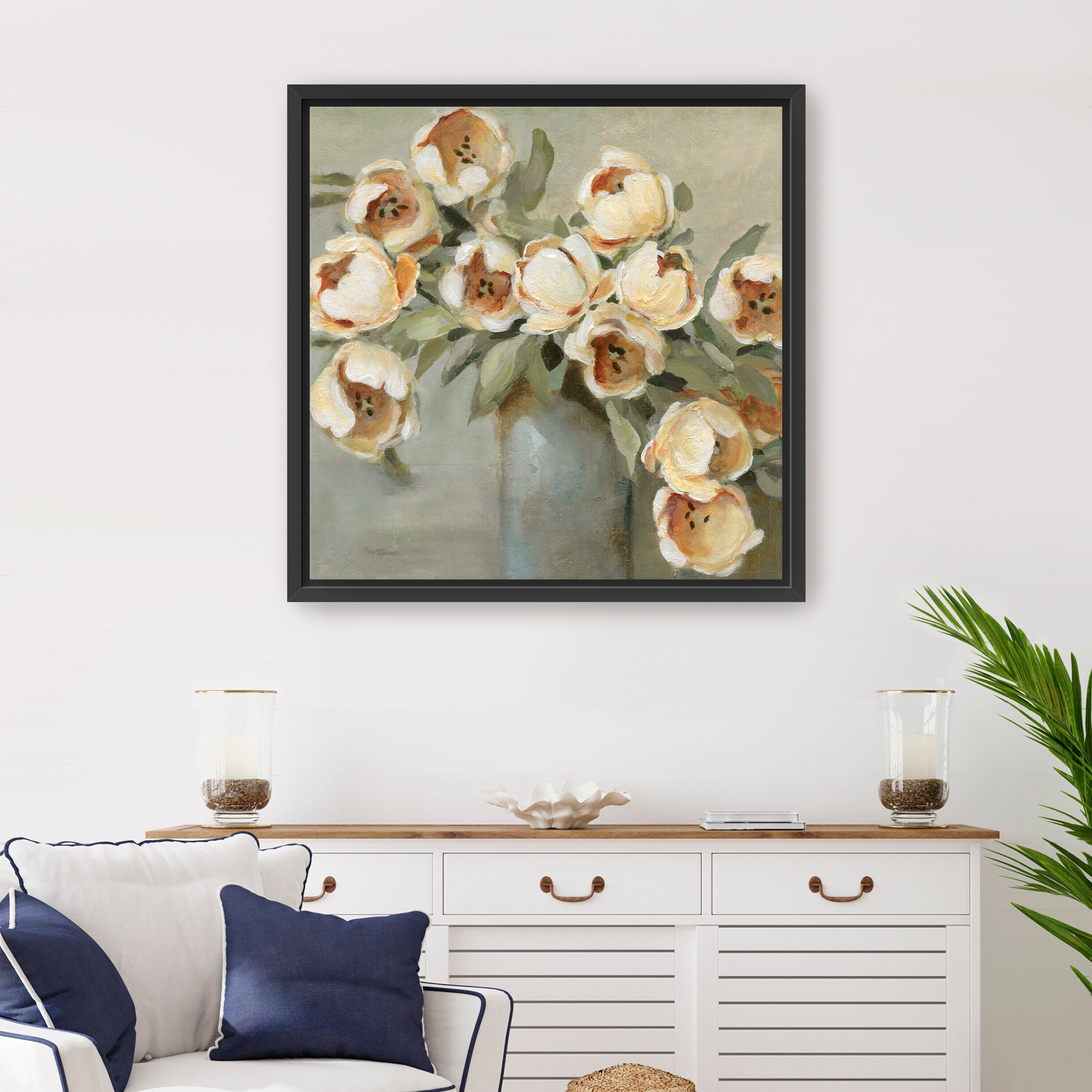 Brilliant Tulip Canvas Giclee