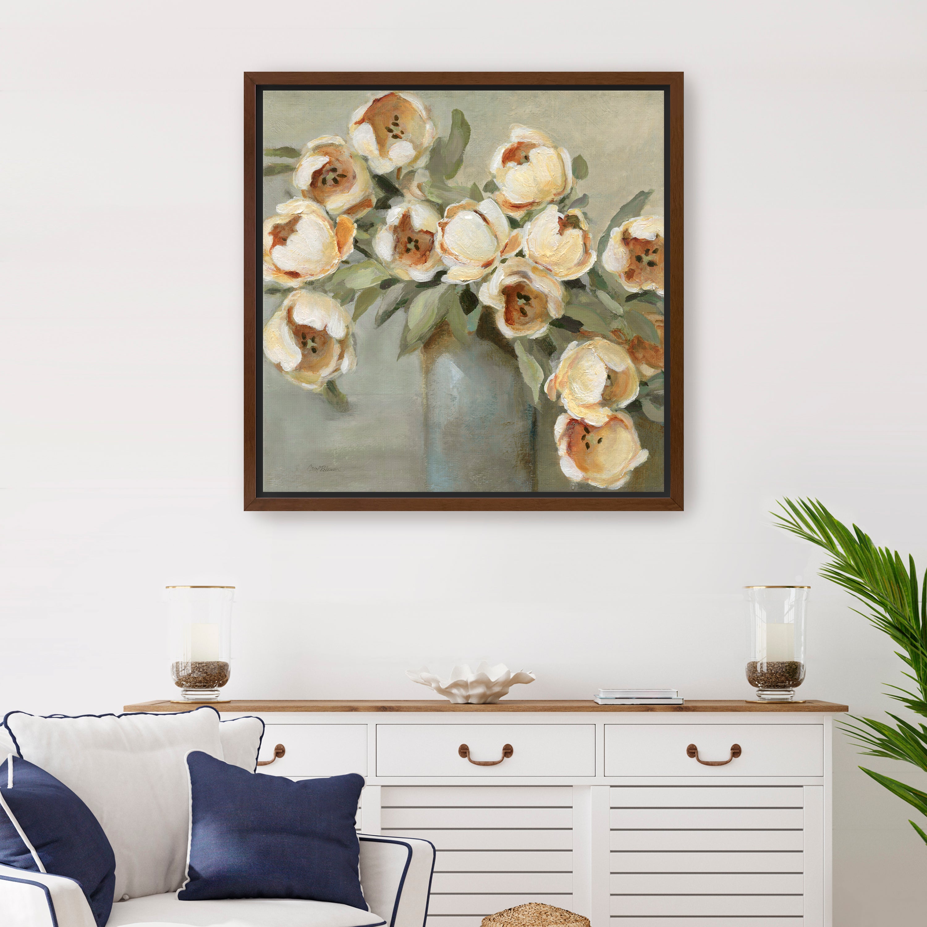 Brilliant Tulip Canvas Giclee