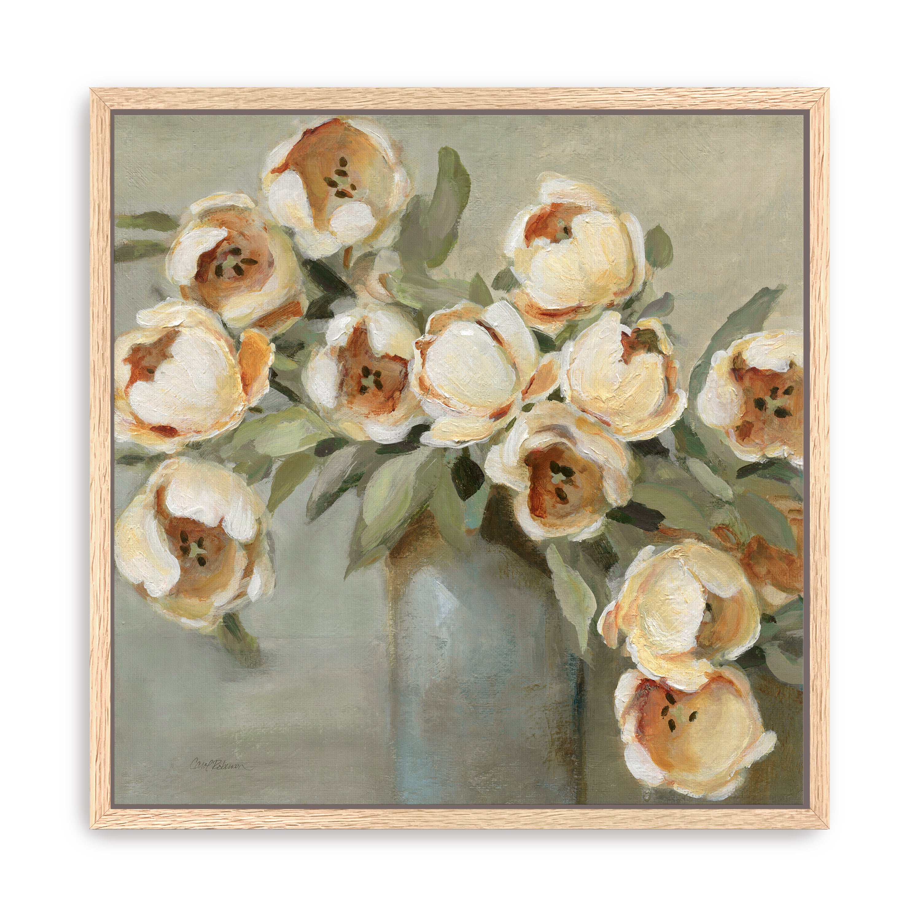Brilliant Tulip Canvas Giclee