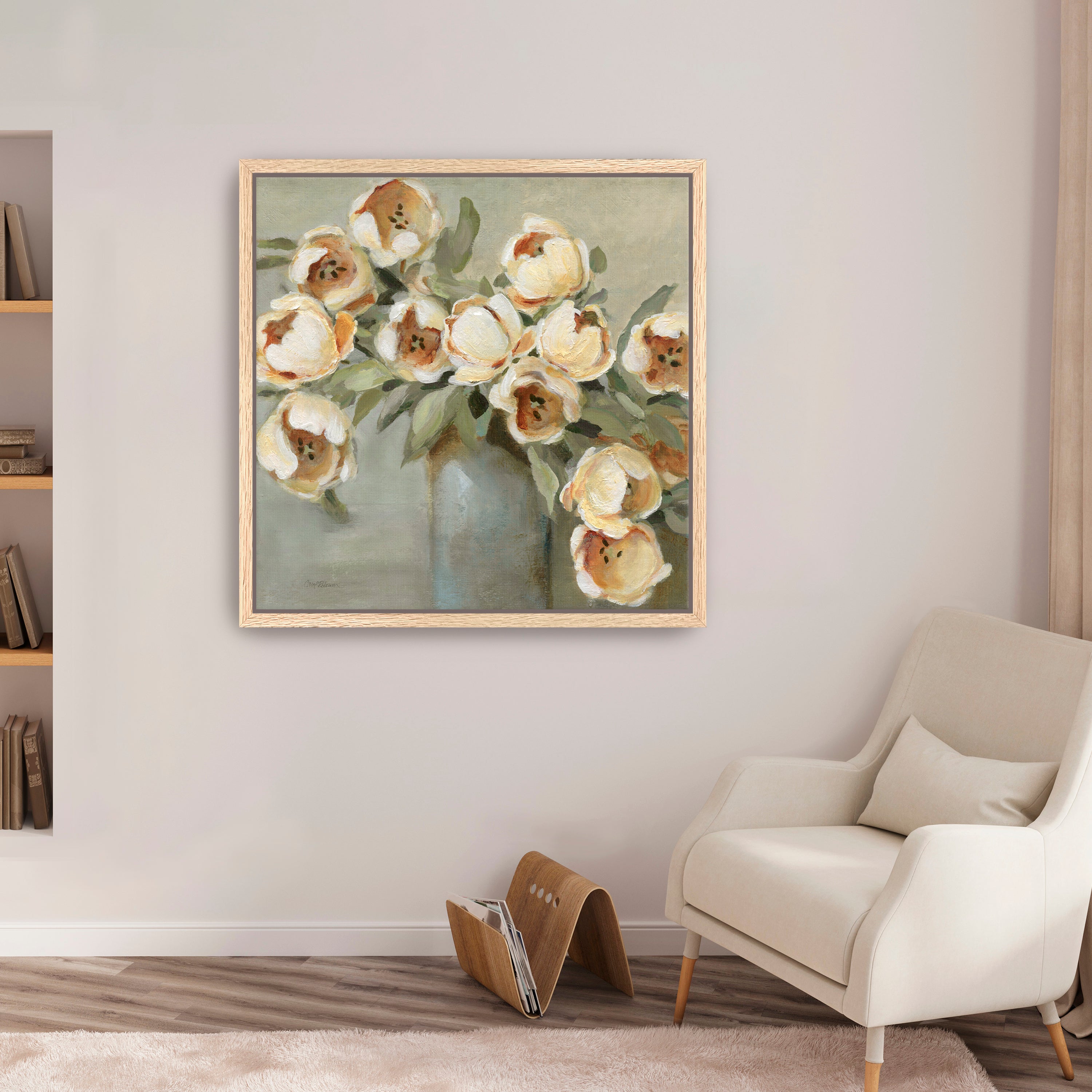 Brilliant Tulip Canvas Giclee
