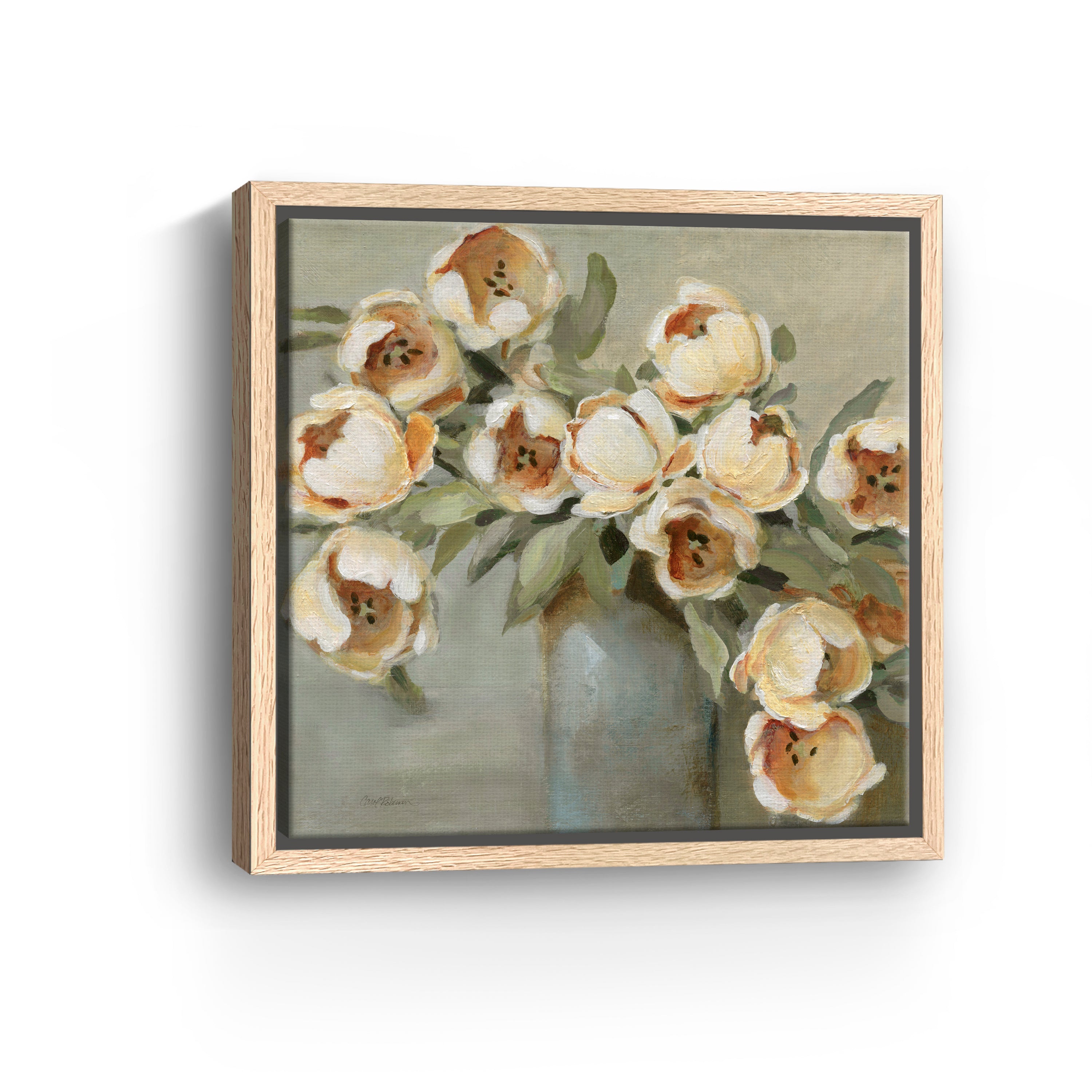 Brilliant Tulip Canvas Giclee