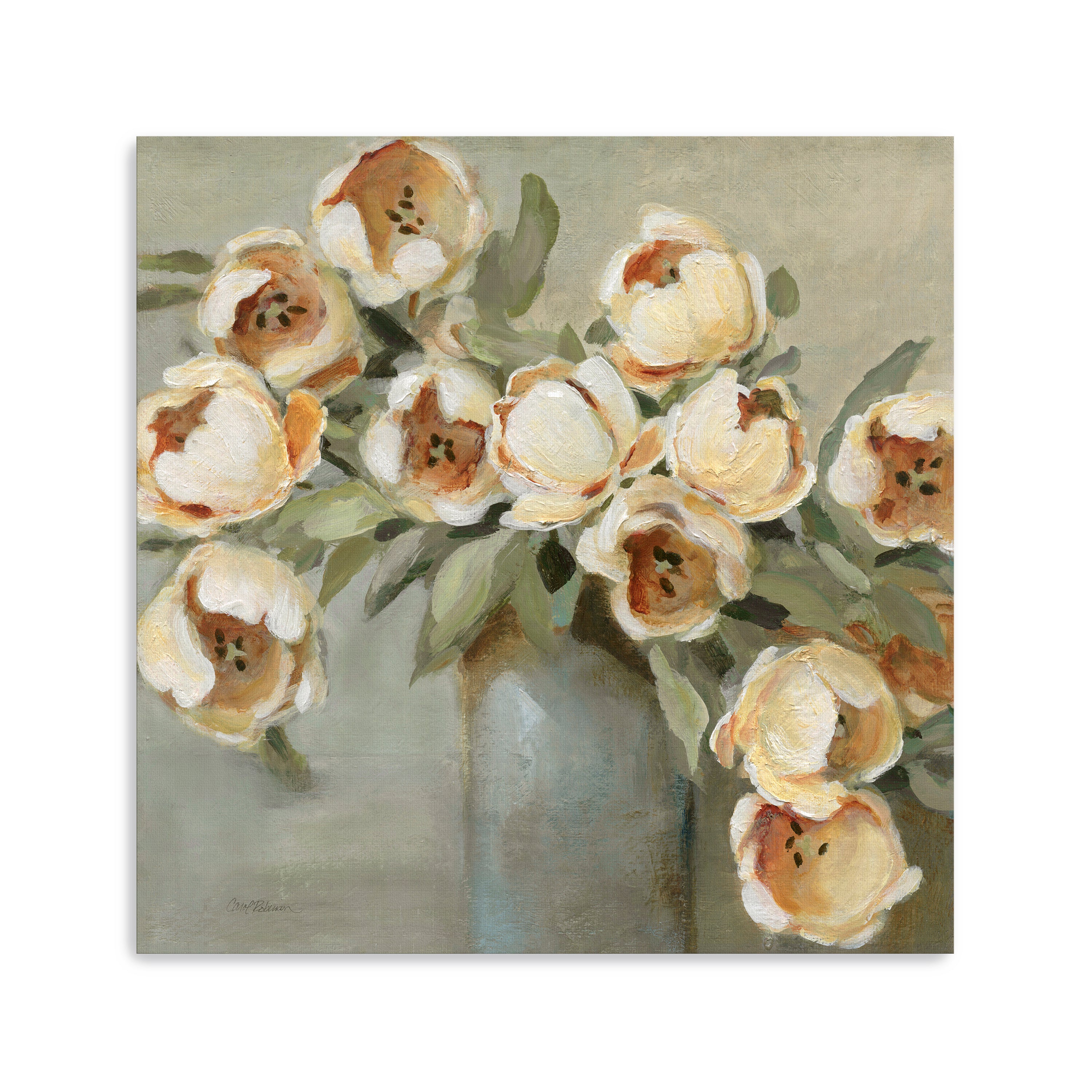 Brilliant Tulip Canvas Giclee