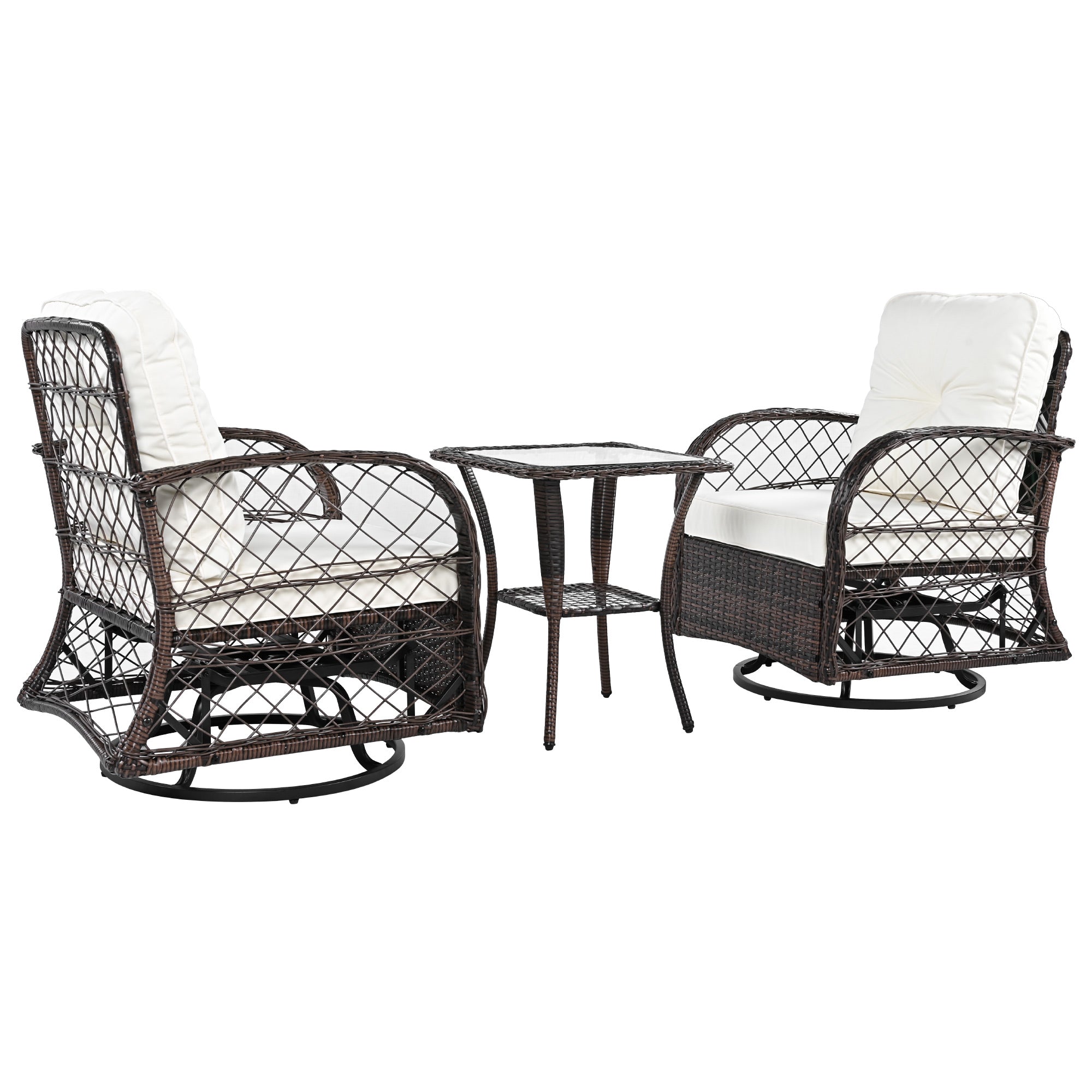 3-Piece Outdoor Chat Set