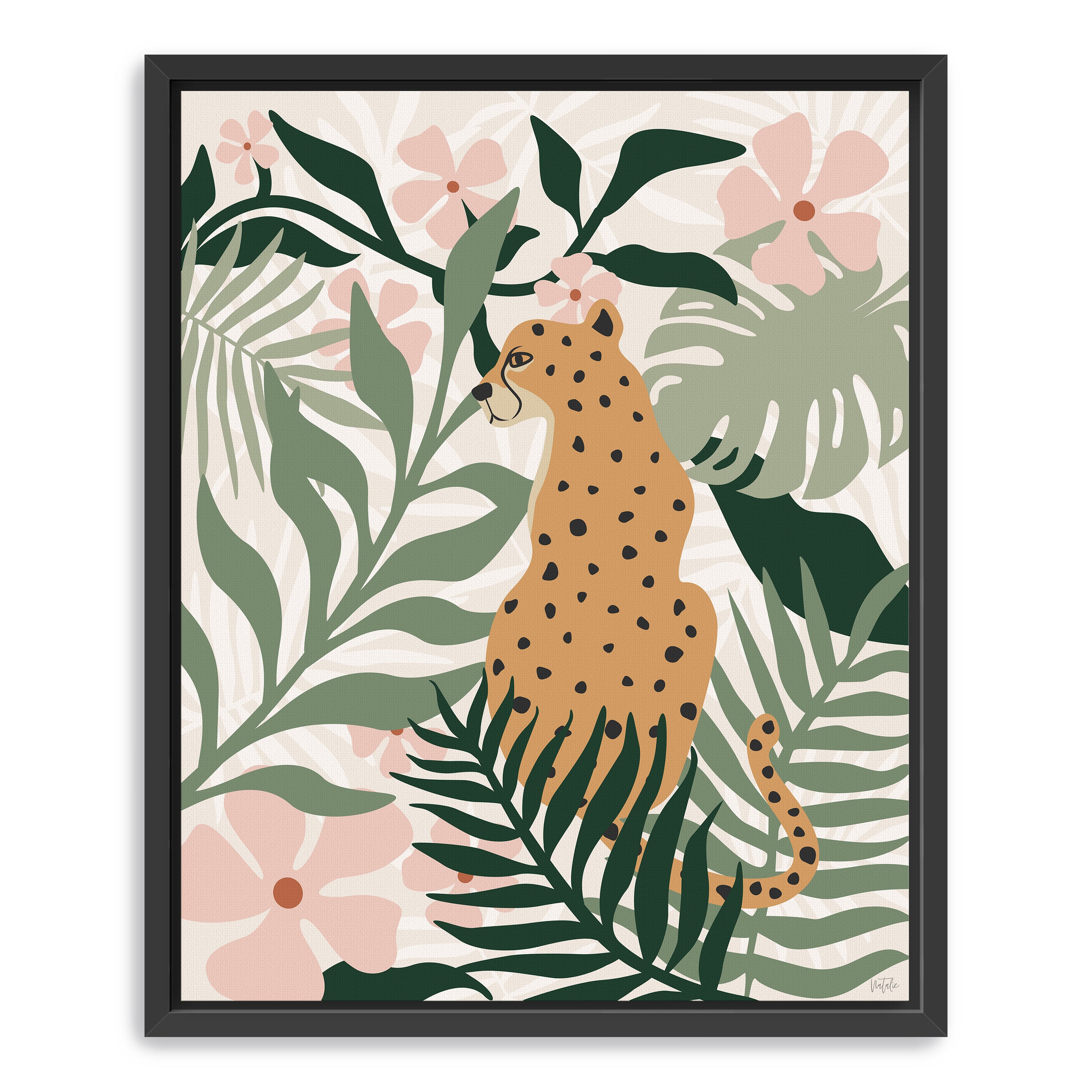 Jungle Cat II Canvas Giclee