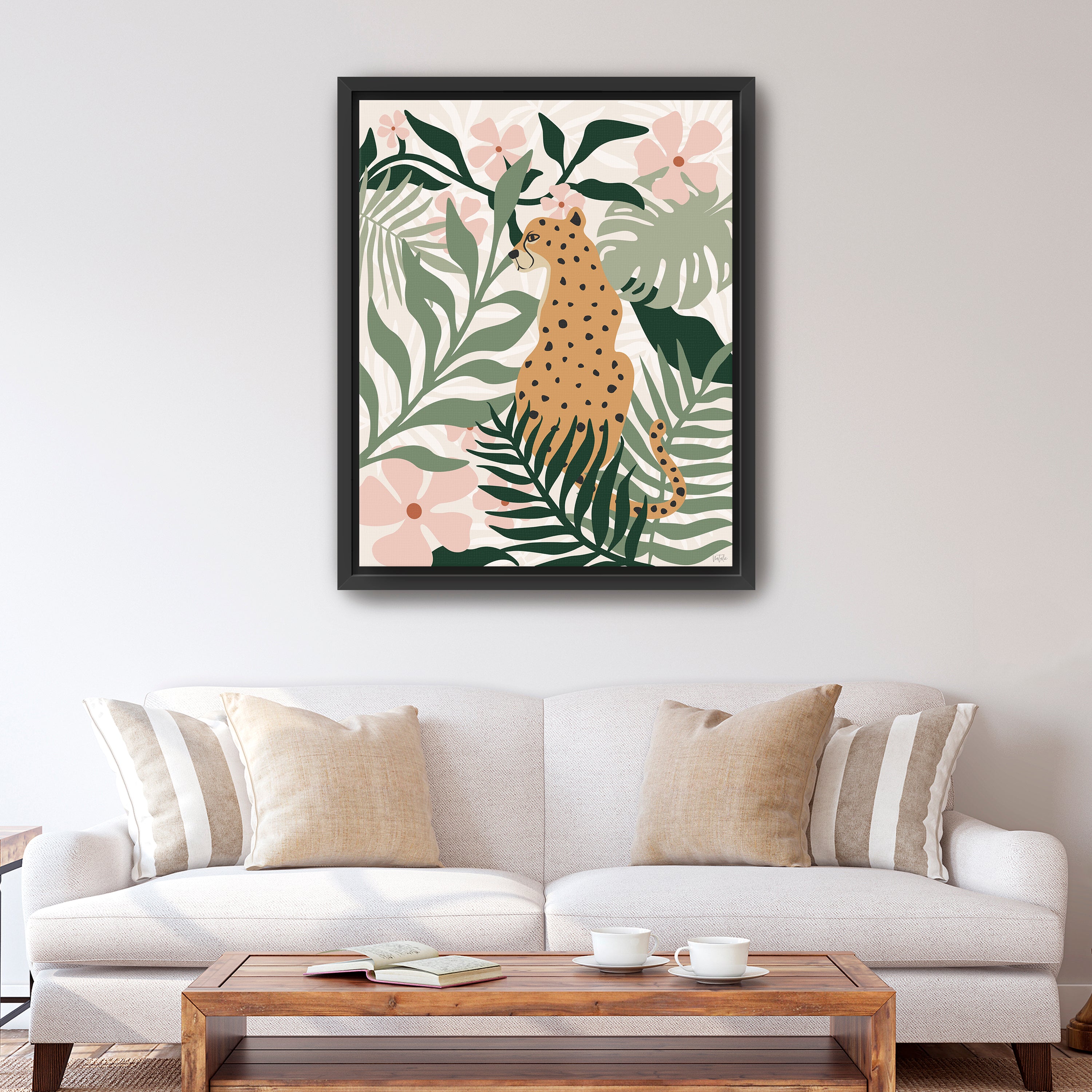 Jungle Cat II Canvas Giclee