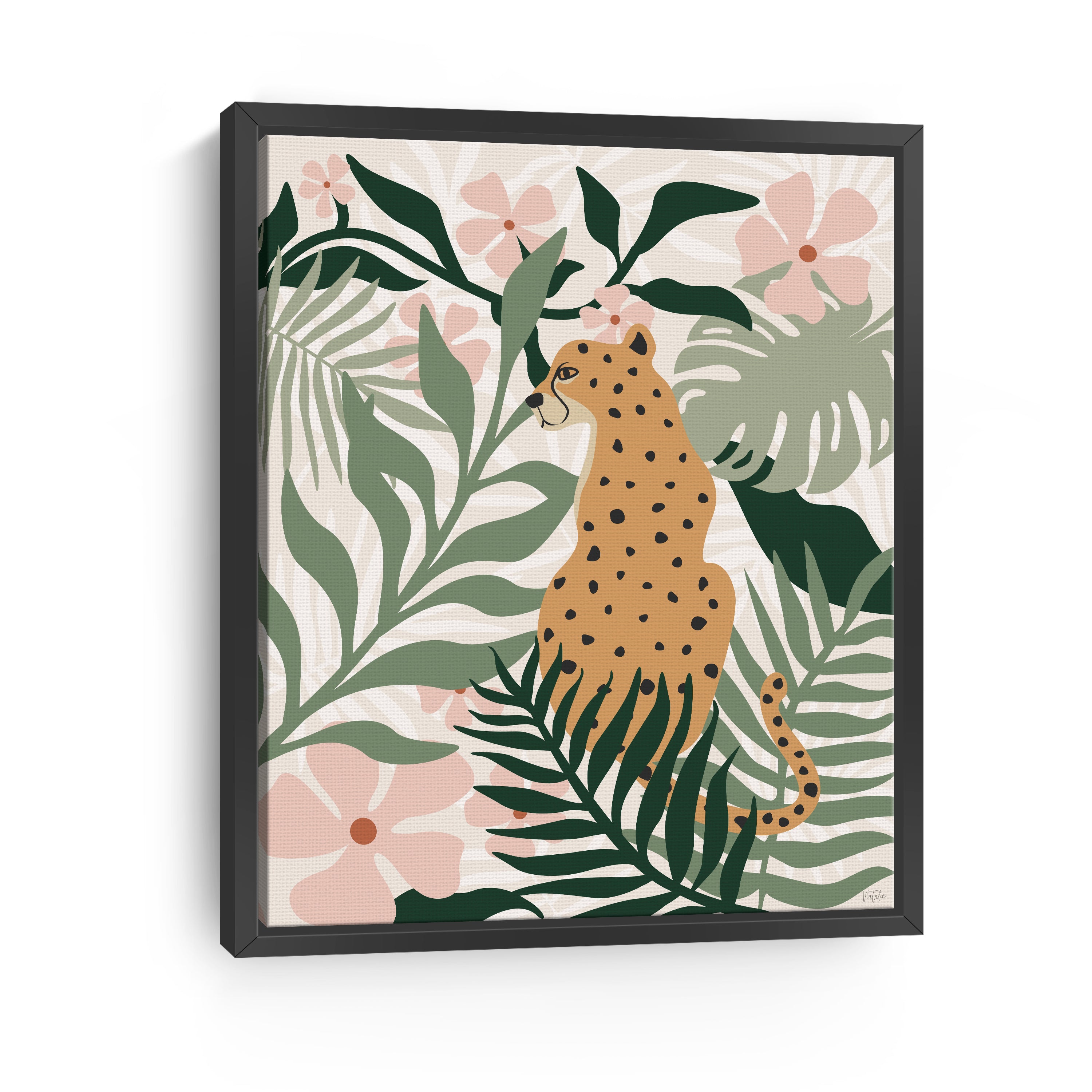 Jungle Cat II Canvas Giclee