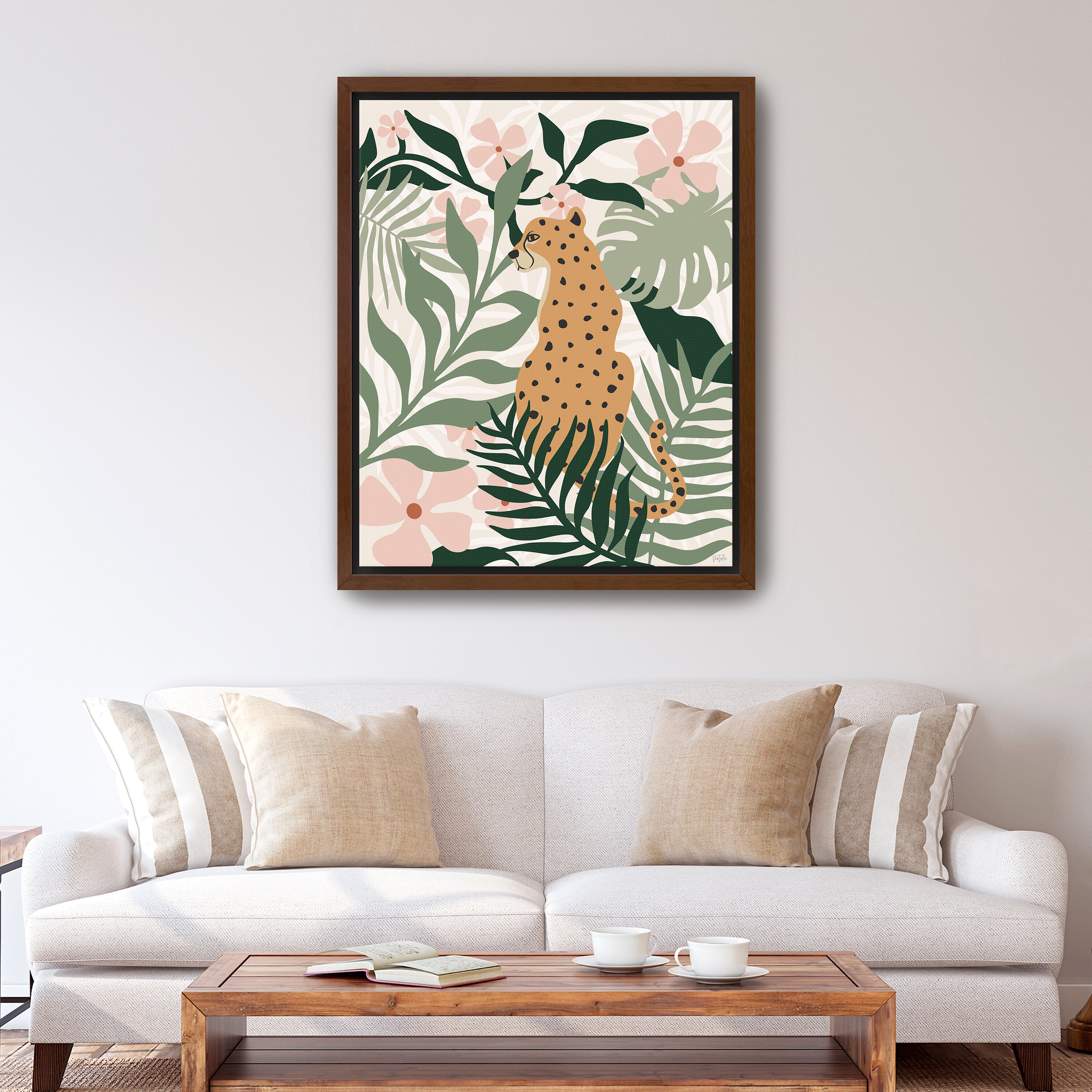 Jungle Cat II Canvas Giclee
