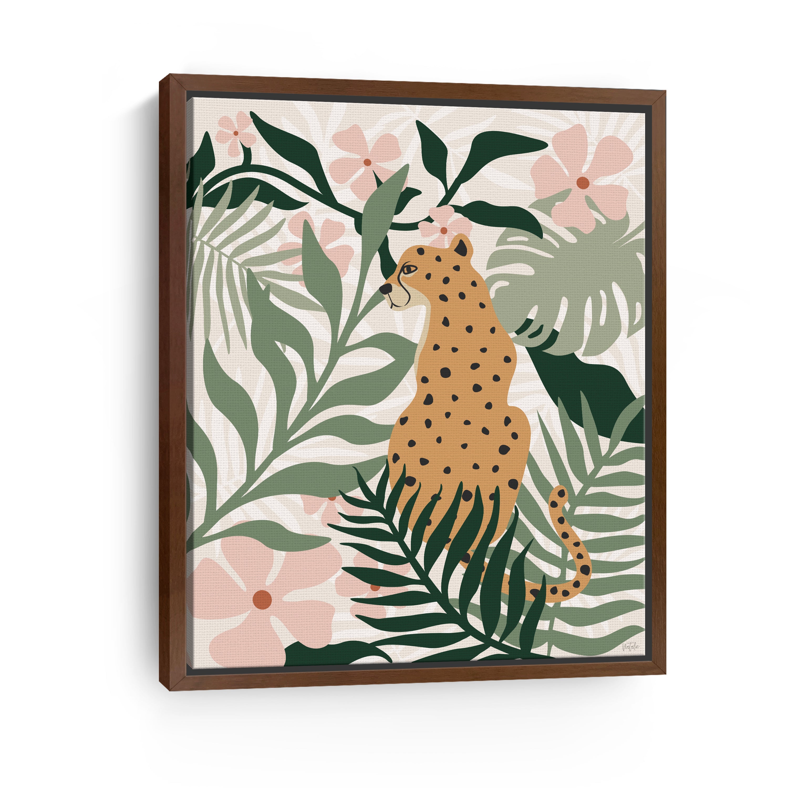 Jungle Cat II Canvas Giclee
