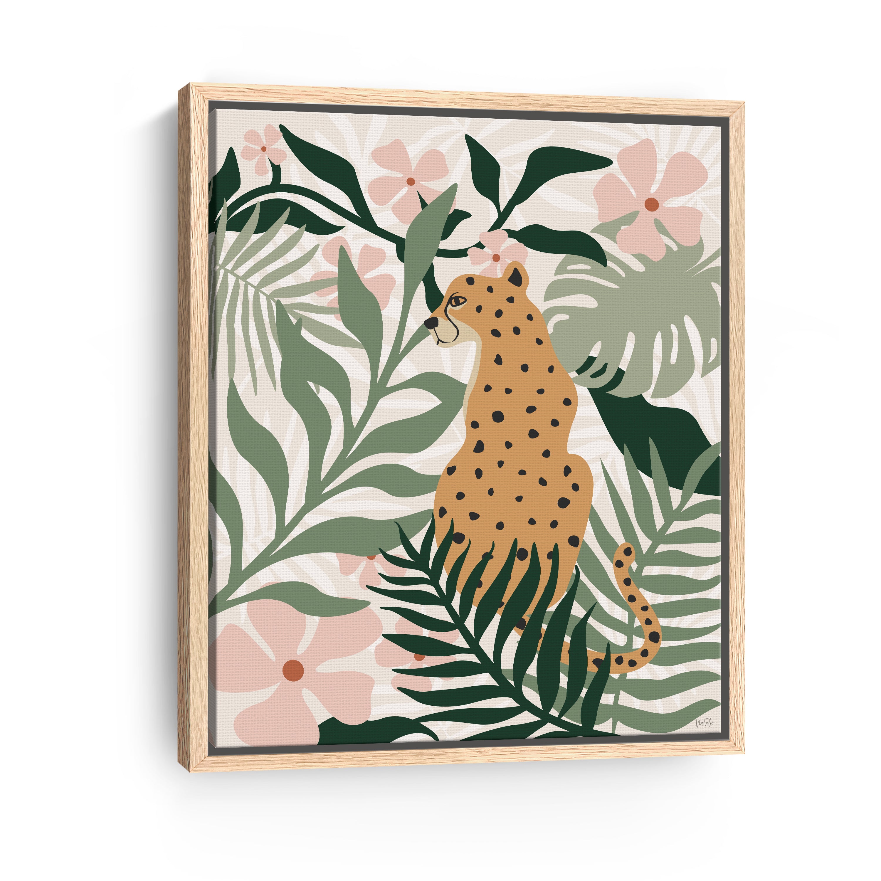 Jungle Cat II Canvas Giclee