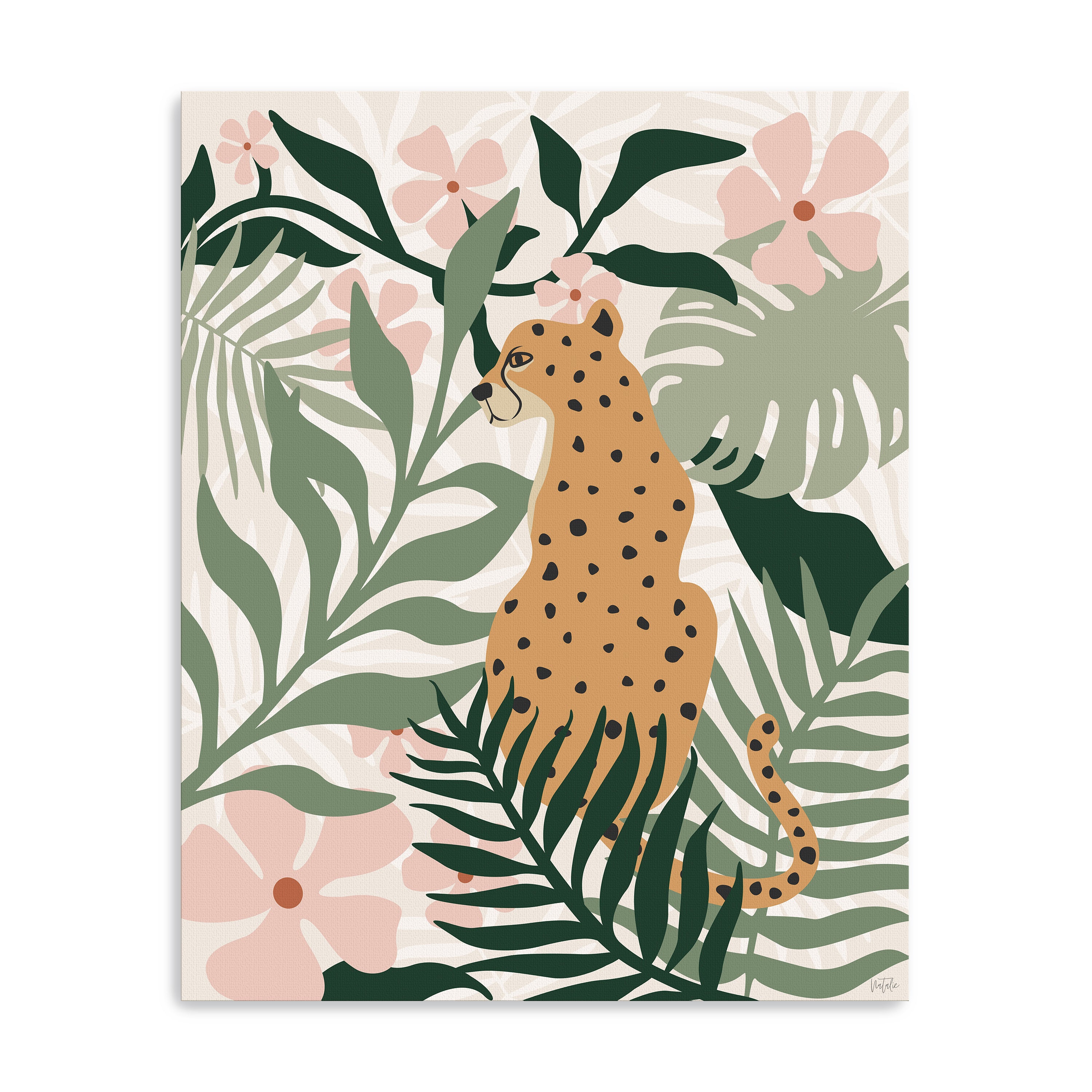 Jungle Cat II Canvas Giclee