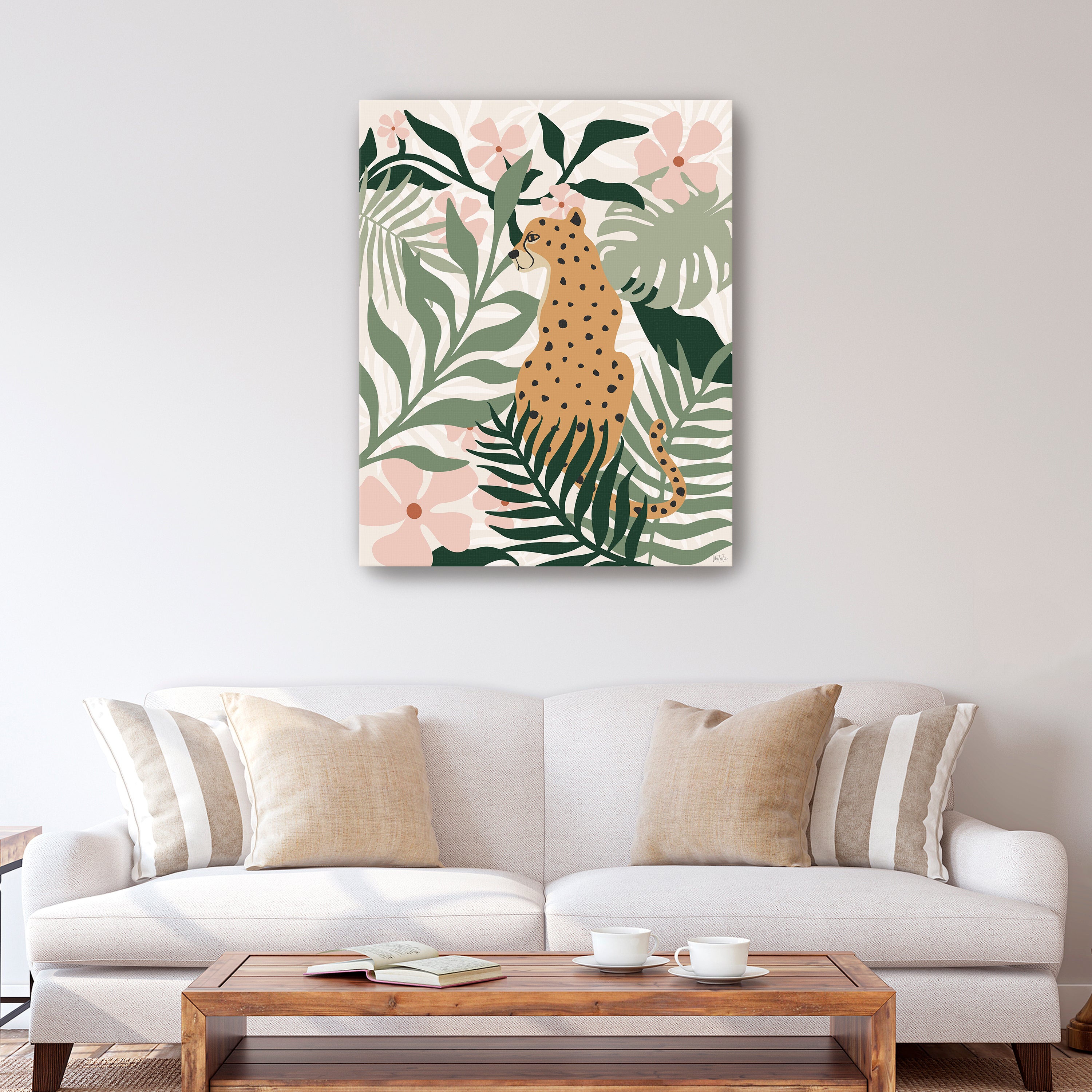 Jungle Cat II Canvas Giclee