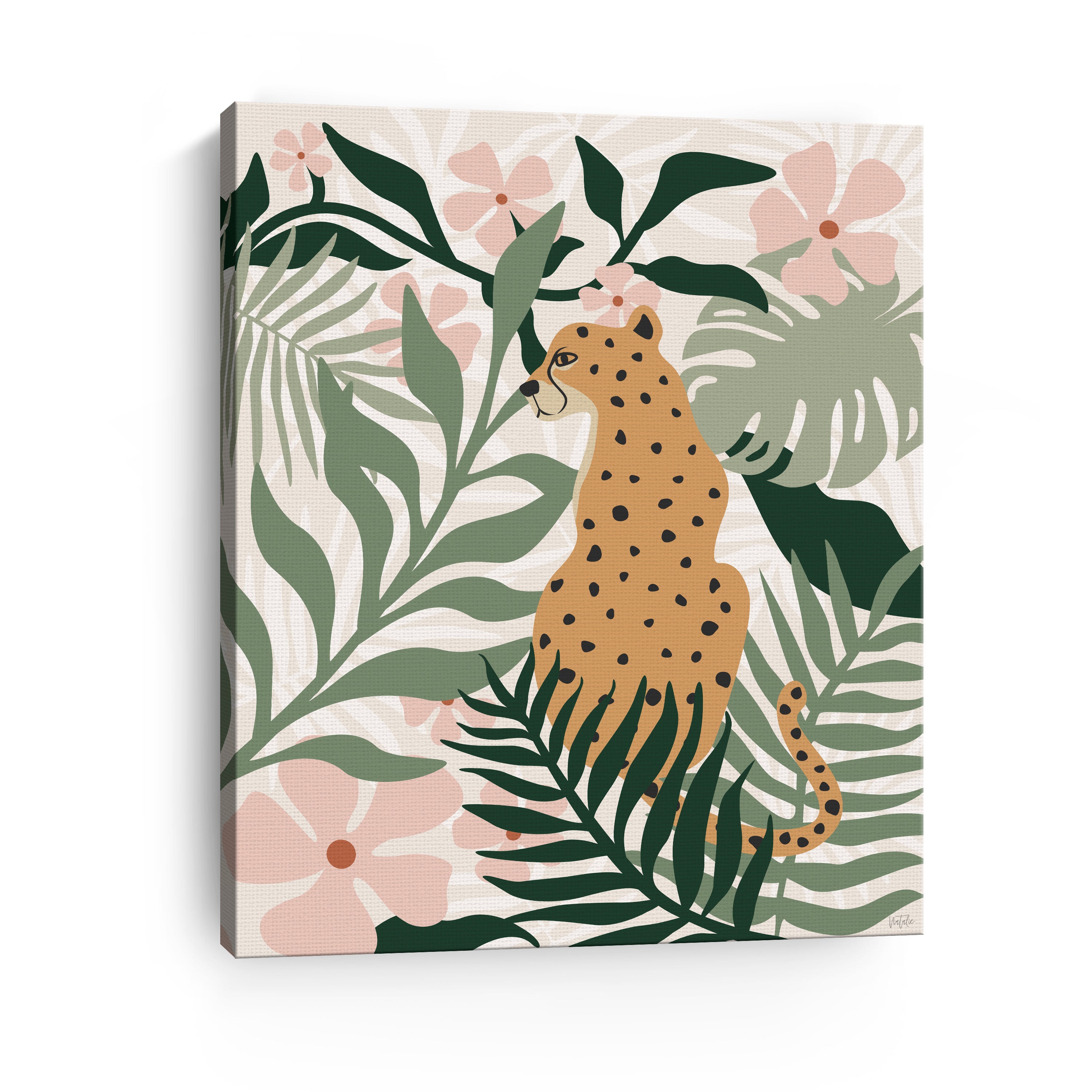 Jungle Cat II Canvas Giclee