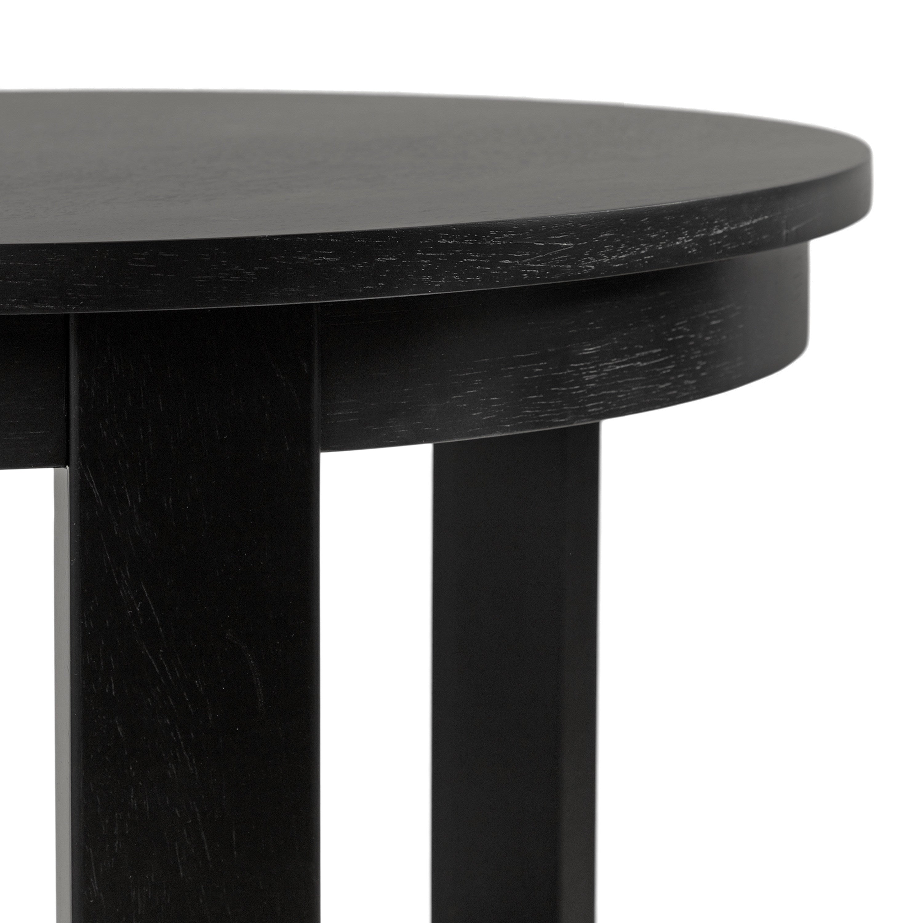 Foxford Round Wood Side Table