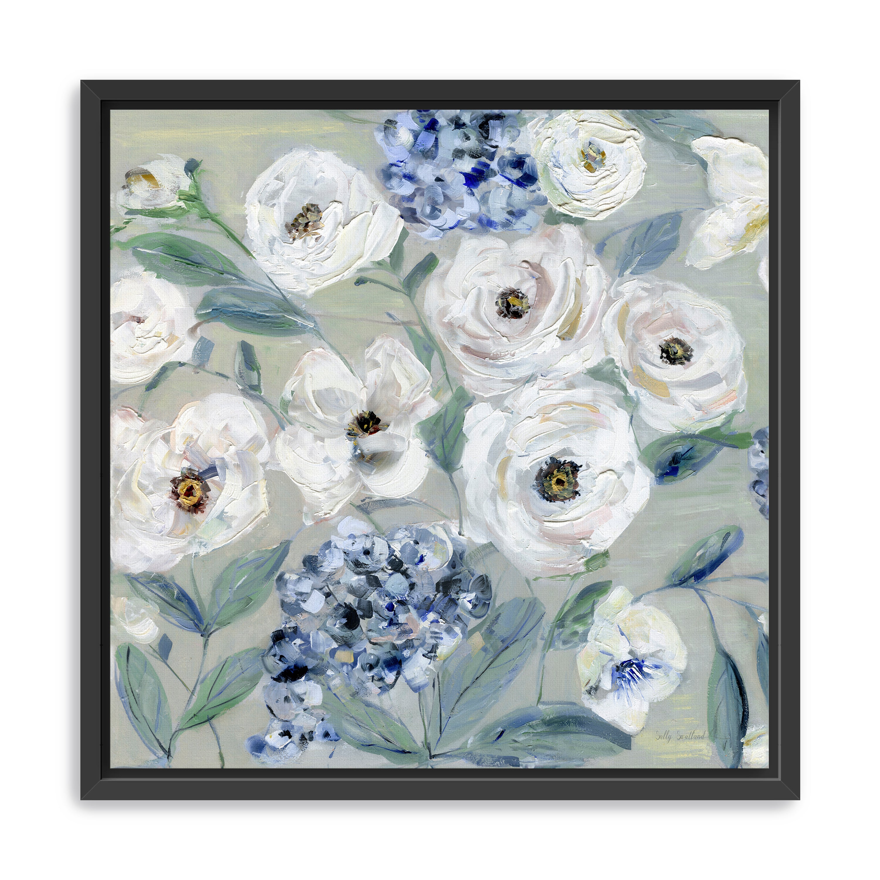 Blooms in Harmony Canvas Giclee