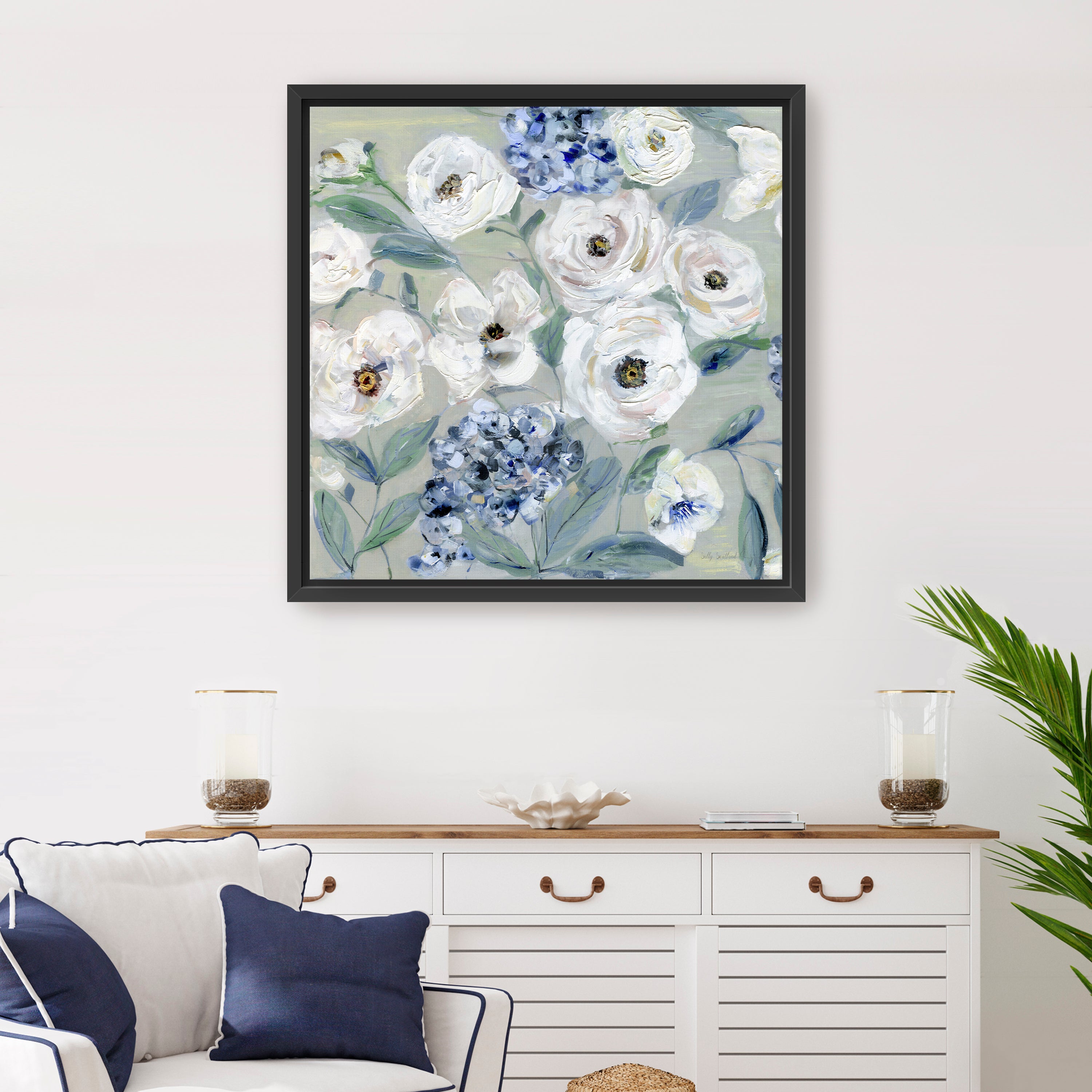 Blooms in Harmony Canvas Giclee
